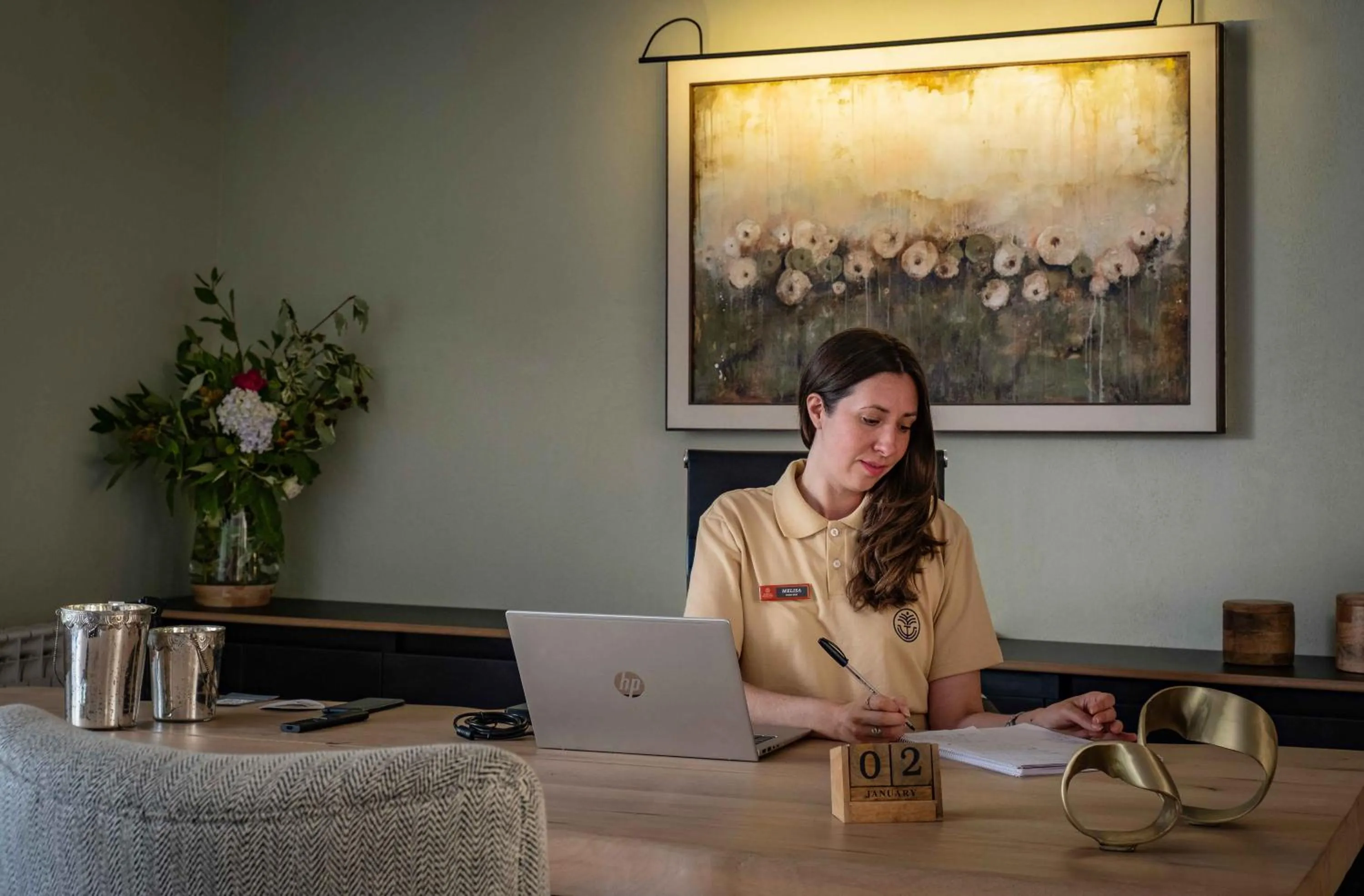 Lobby or reception in Puerto Manzano Boutique Hotel
