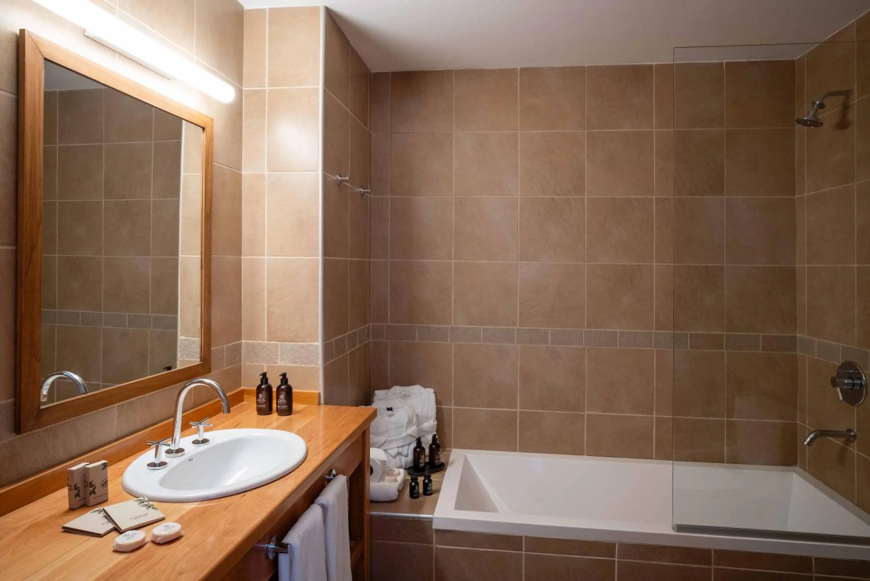 Shower in Puerto Manzano Boutique Hotel