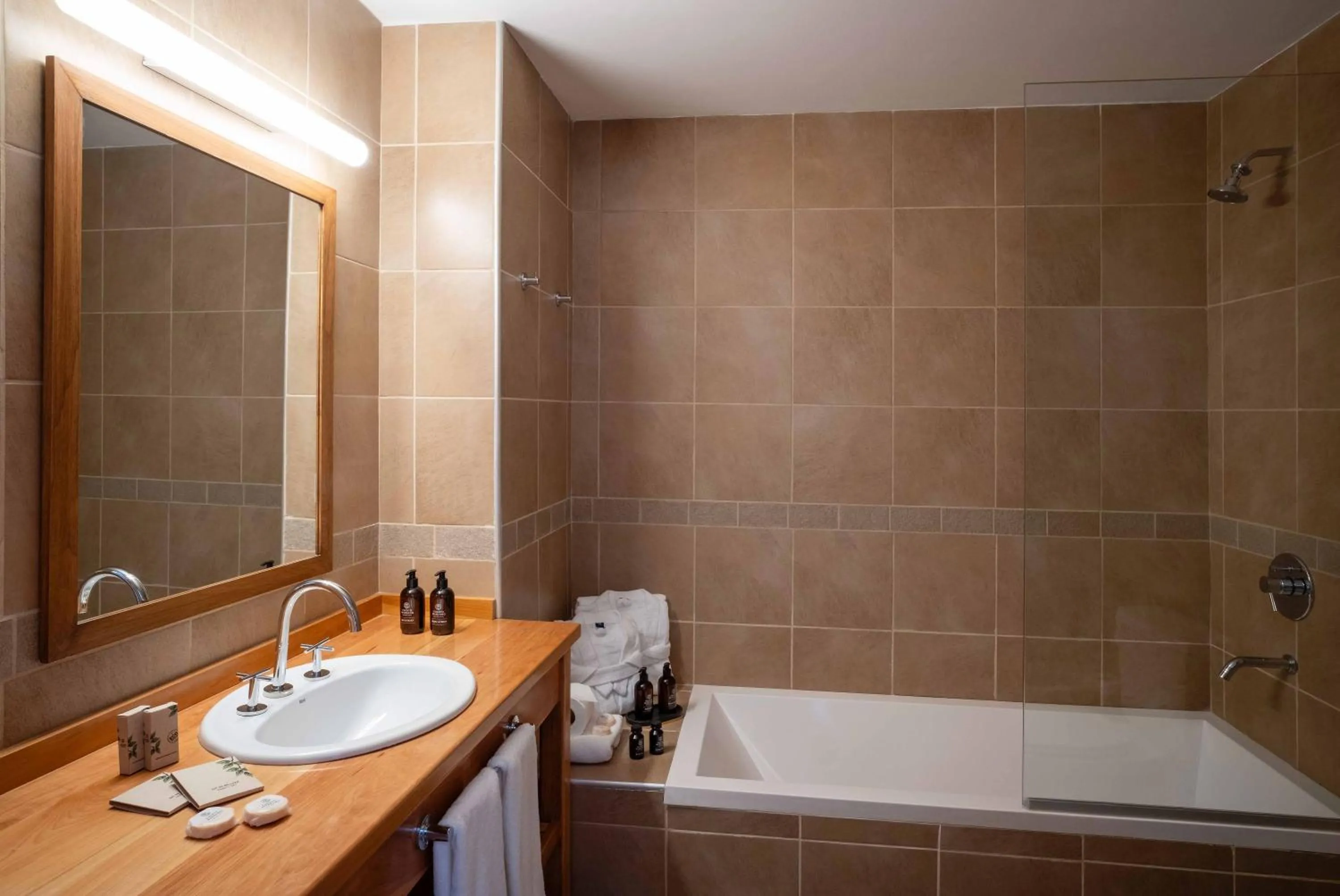 Shower in Puerto Manzano Boutique Hotel