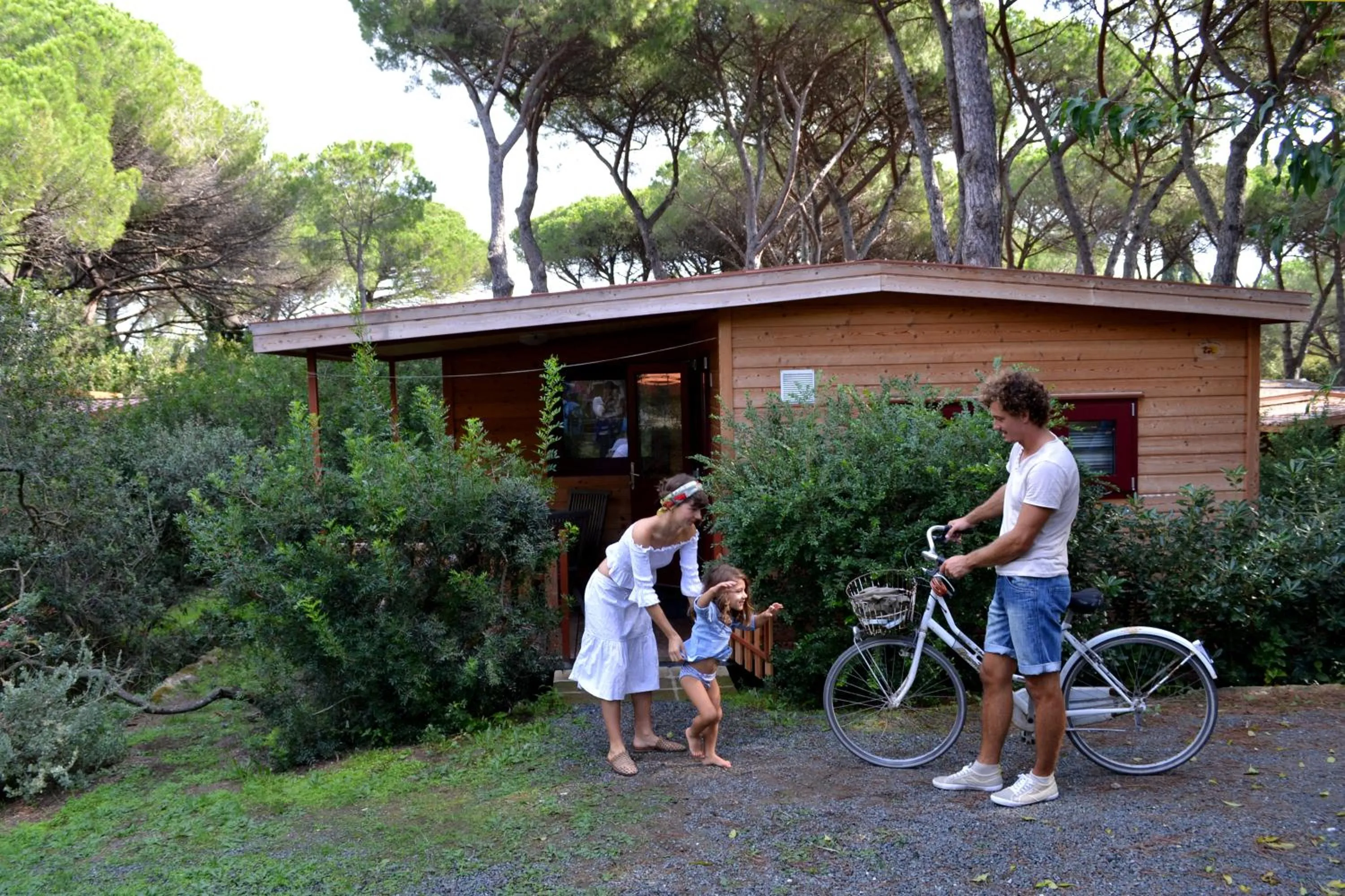 Family in Le Esperidi Camping Ecoresort