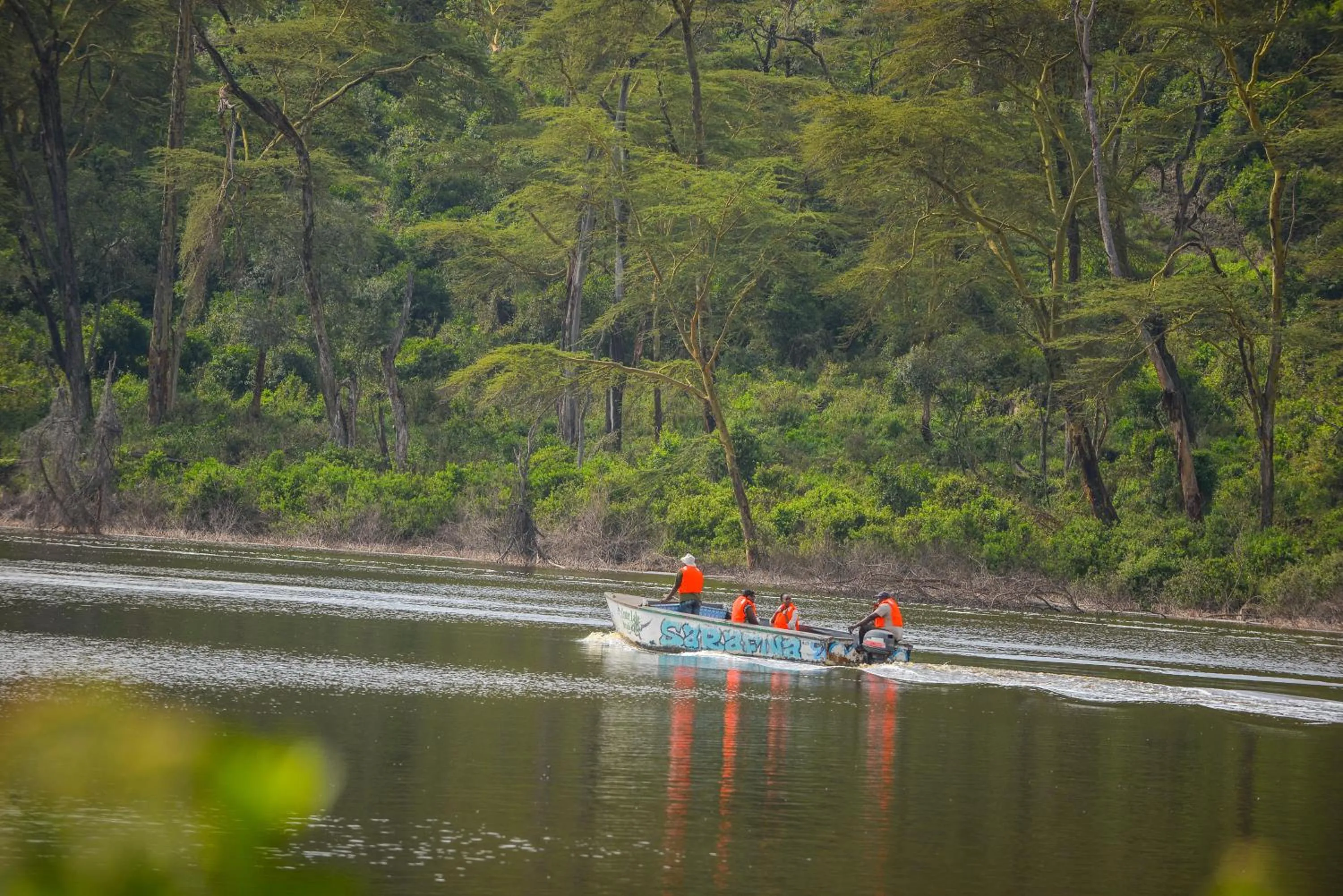 Natural landscape in Crater Lake Tented Camp And Game Sanctuary