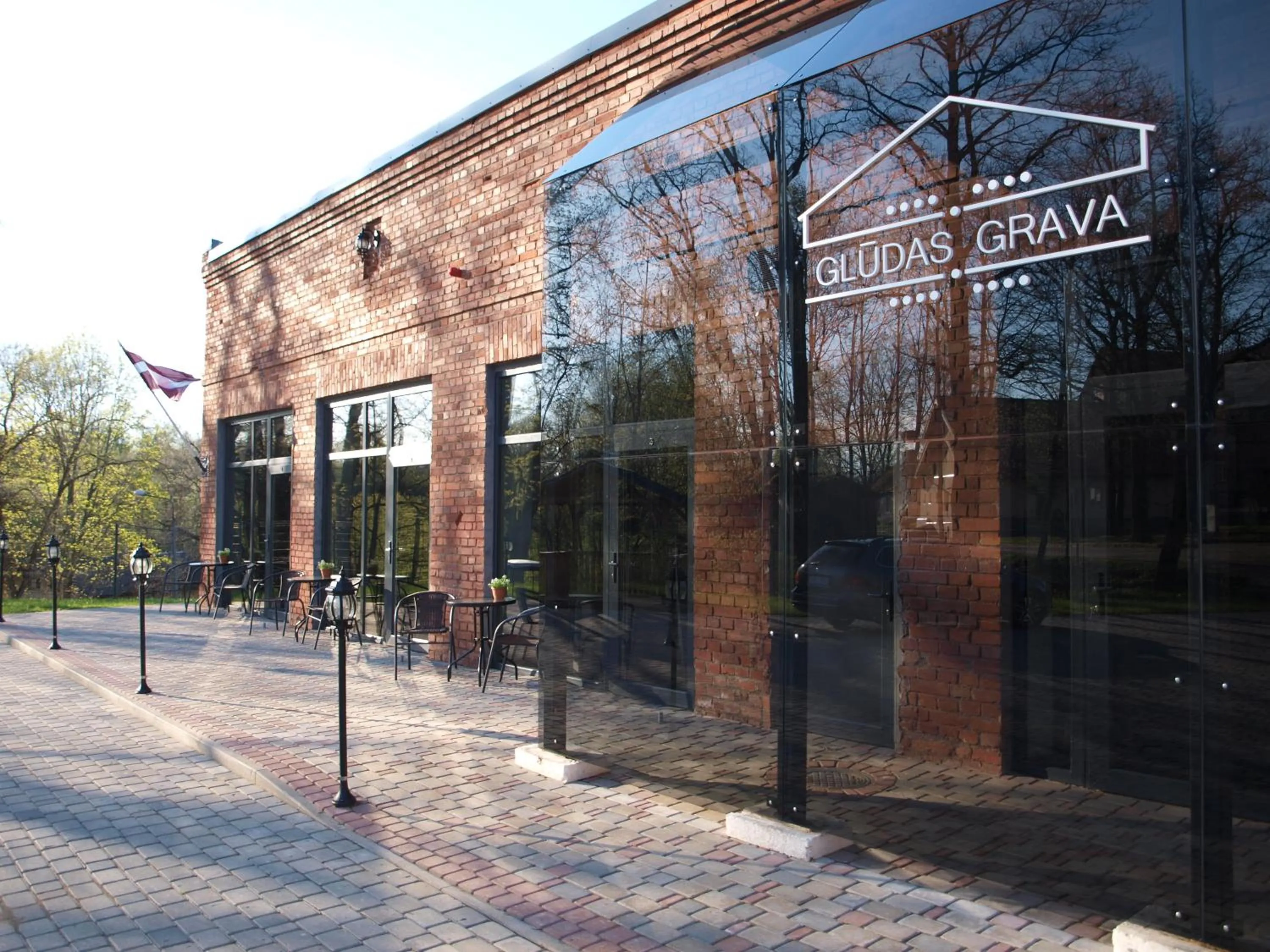 Neighbourhood in Glūdas Grava