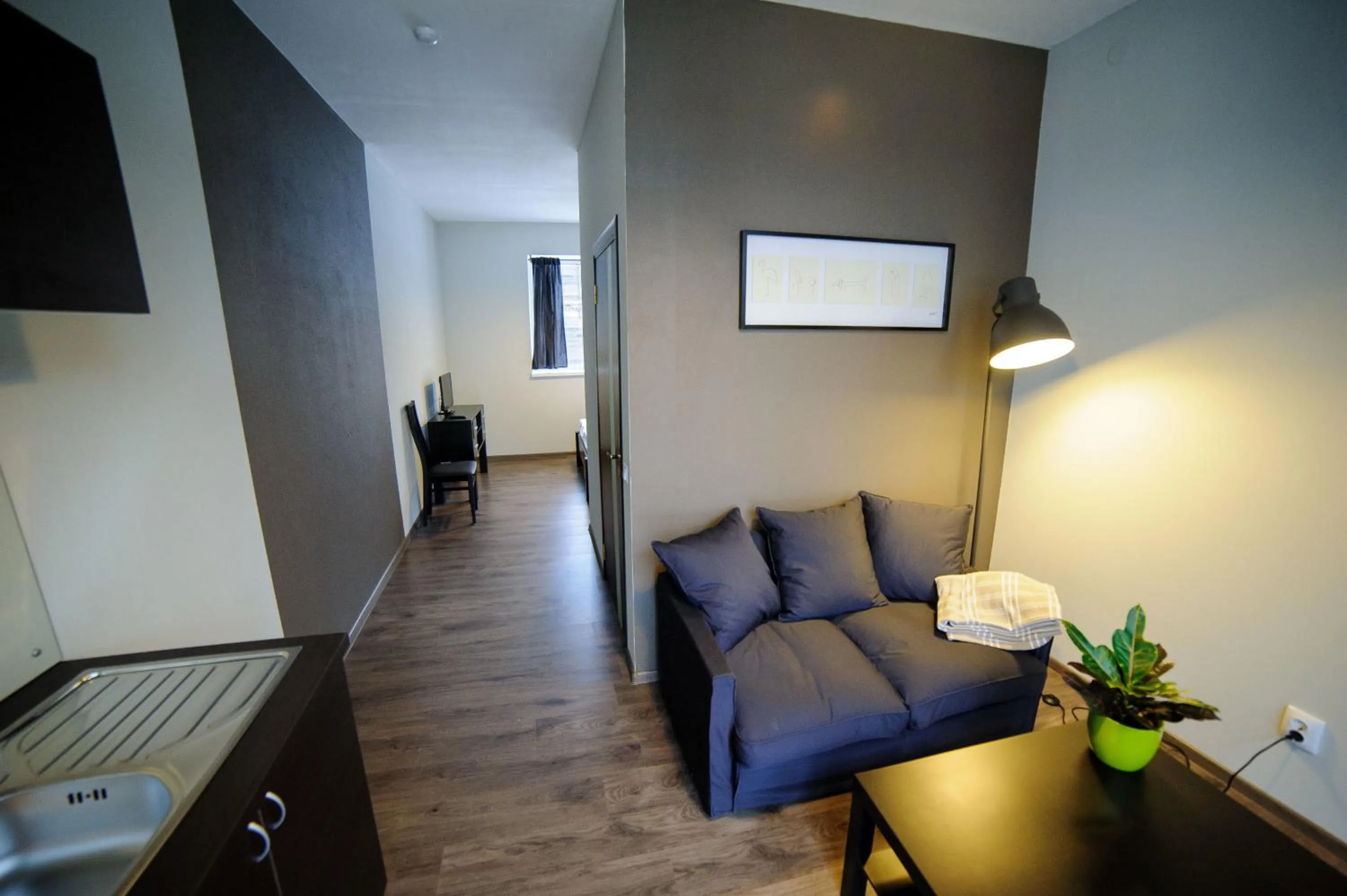 Living room in Glūdas Grava