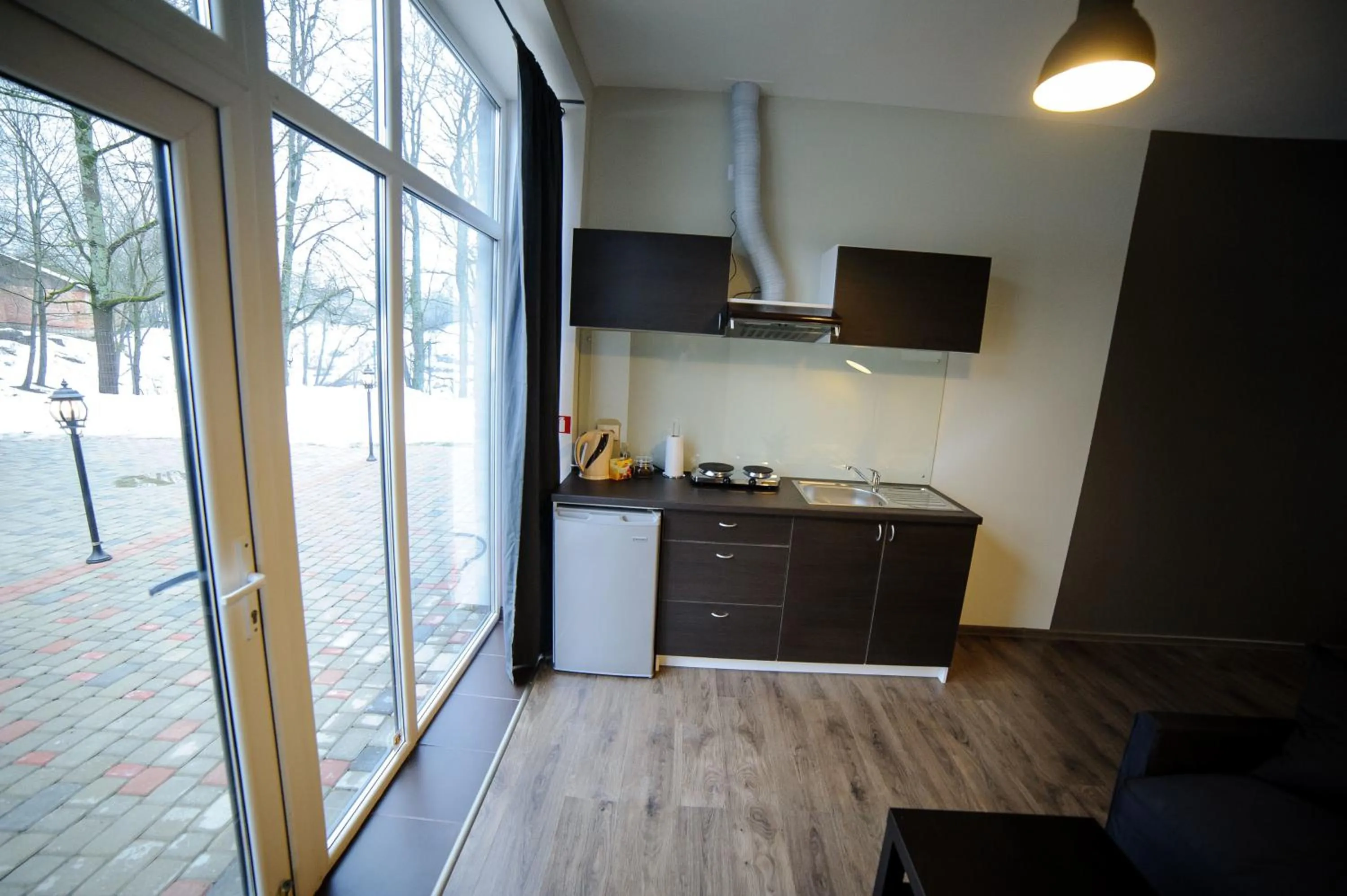 Kitchen or kitchenette in Glūdas Grava