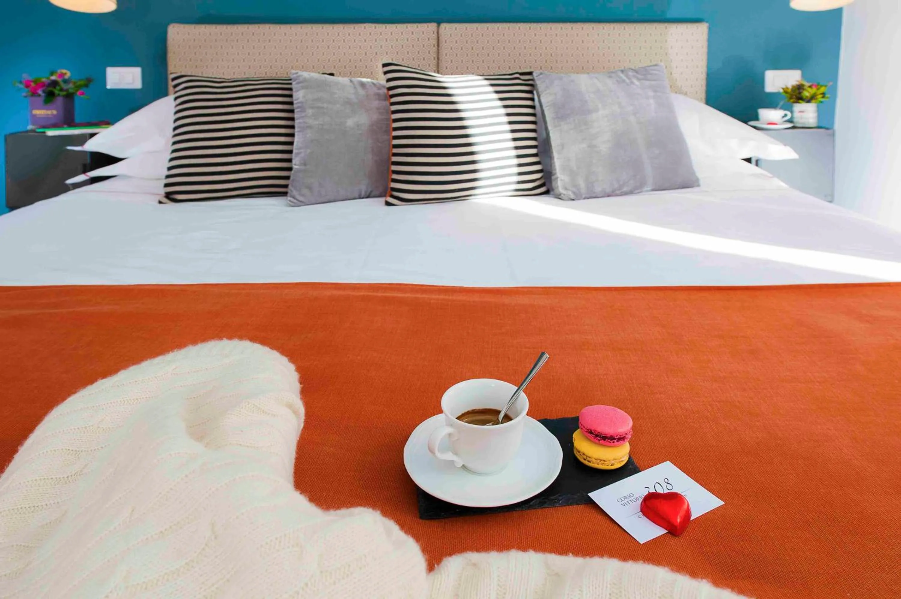 Bedroom, Bed in Corso Vittorio 308