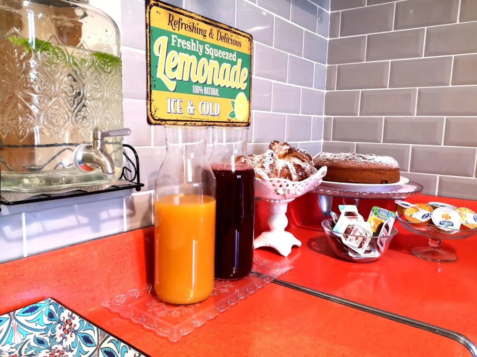 Continental breakfast in La Chiave di Roma