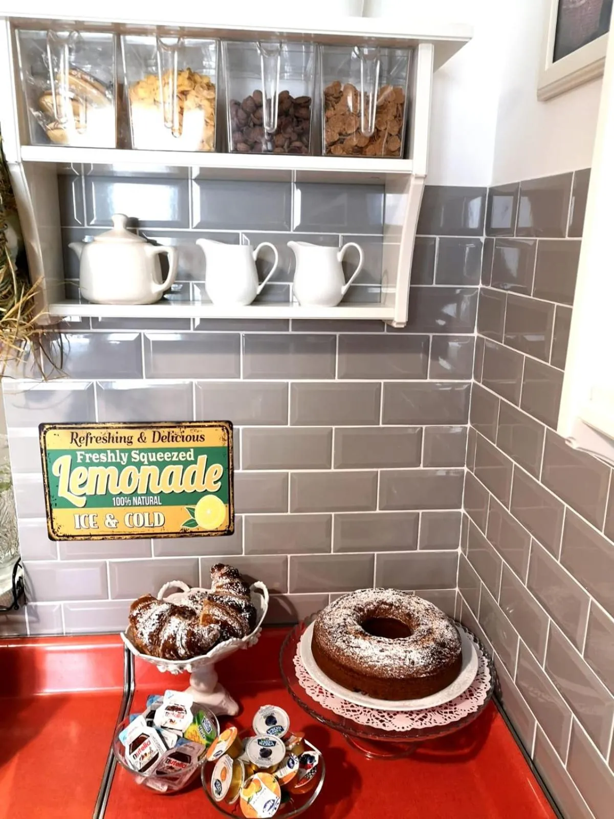 Continental breakfast in La Chiave di Roma