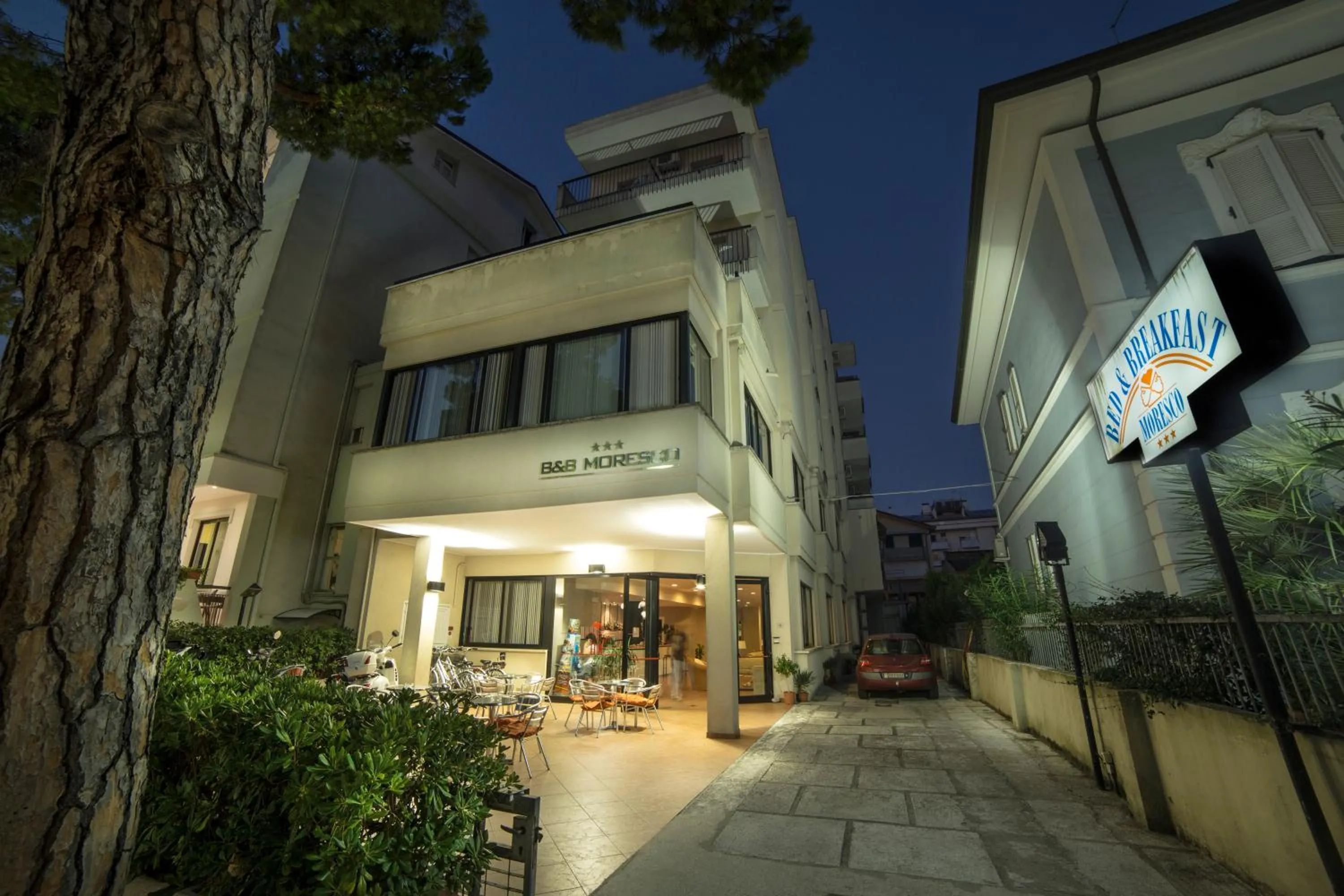 Facade/entrance in B&B Moresco