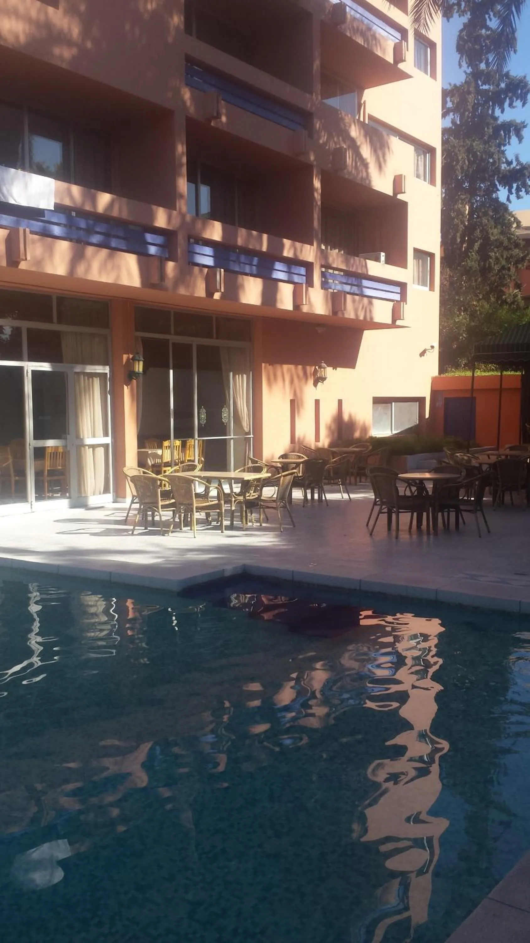 Solarium in Hotel Le Grand Imilchil