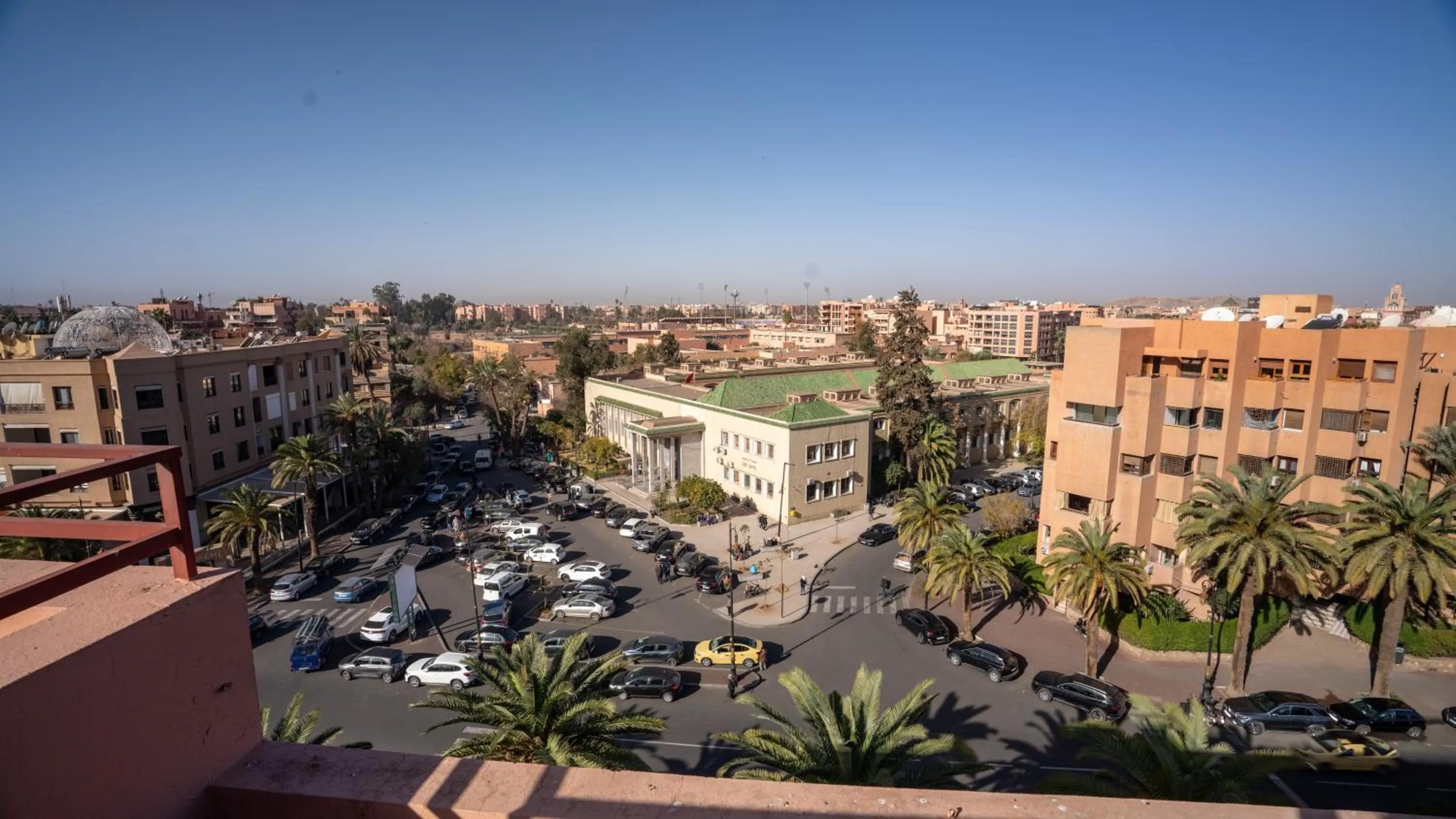 City view in Hotel Le Grand Imilchil