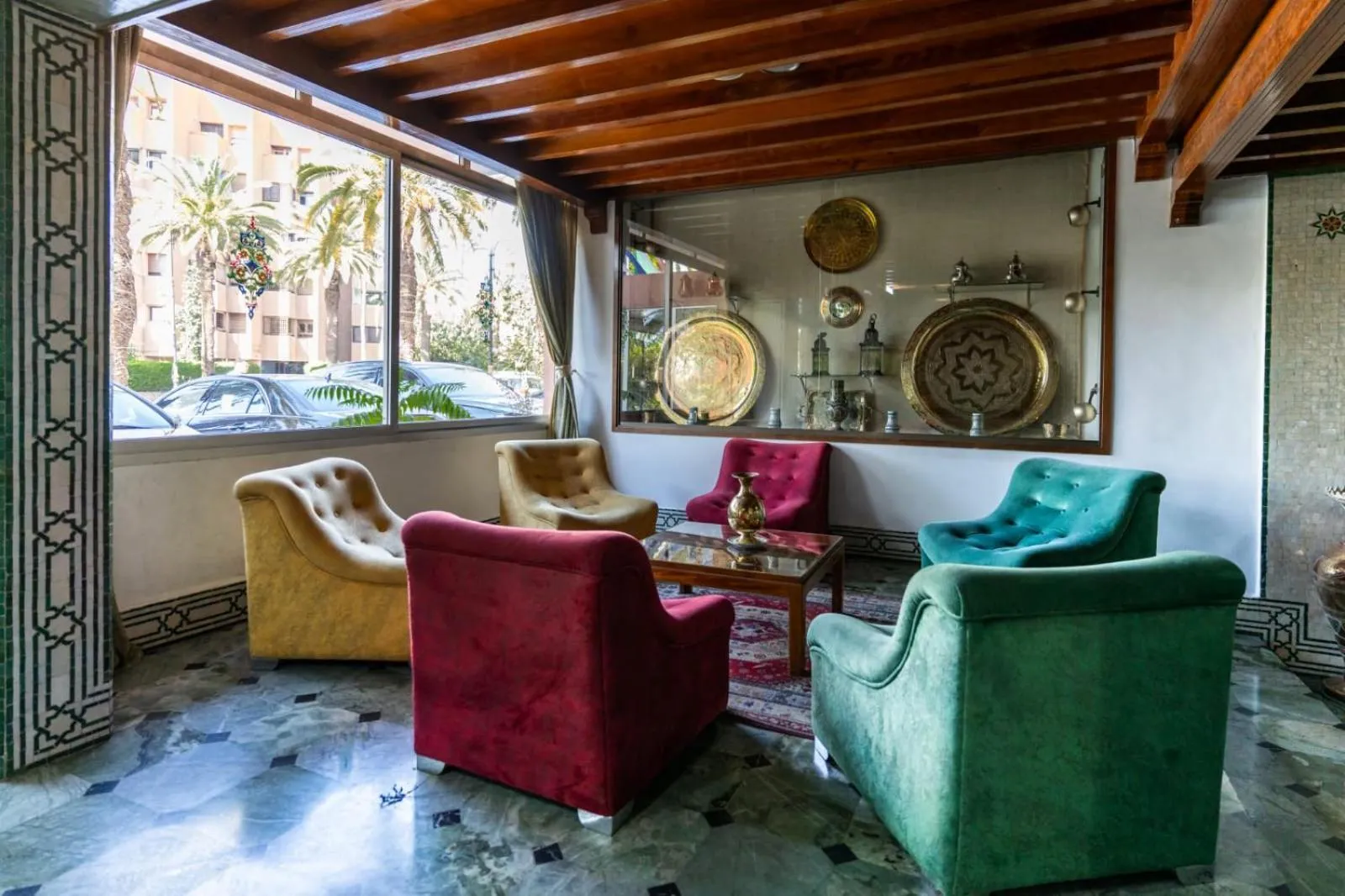 Living room in Hotel Le Grand Imilchil