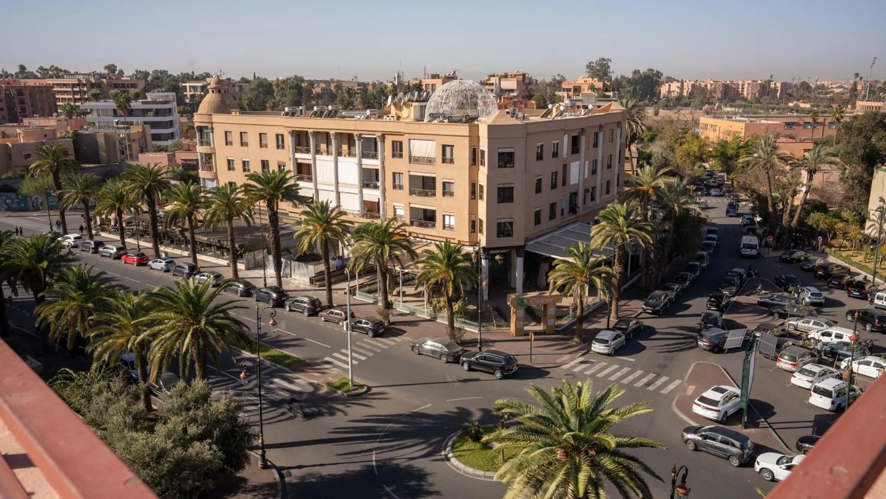 City view in Hotel Le Grand Imilchil