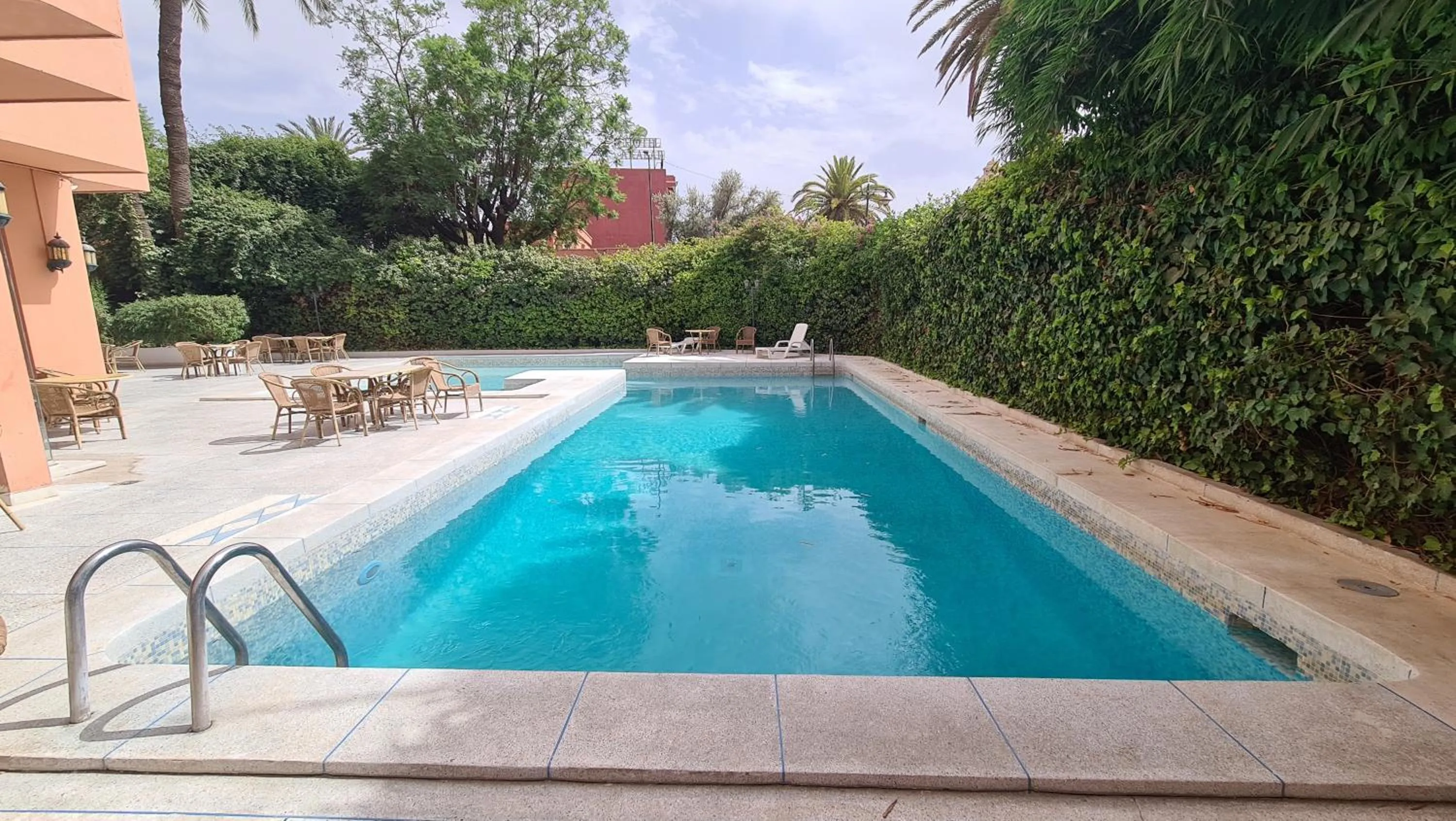 Swimming pool in Hotel Le Grand Imilchil