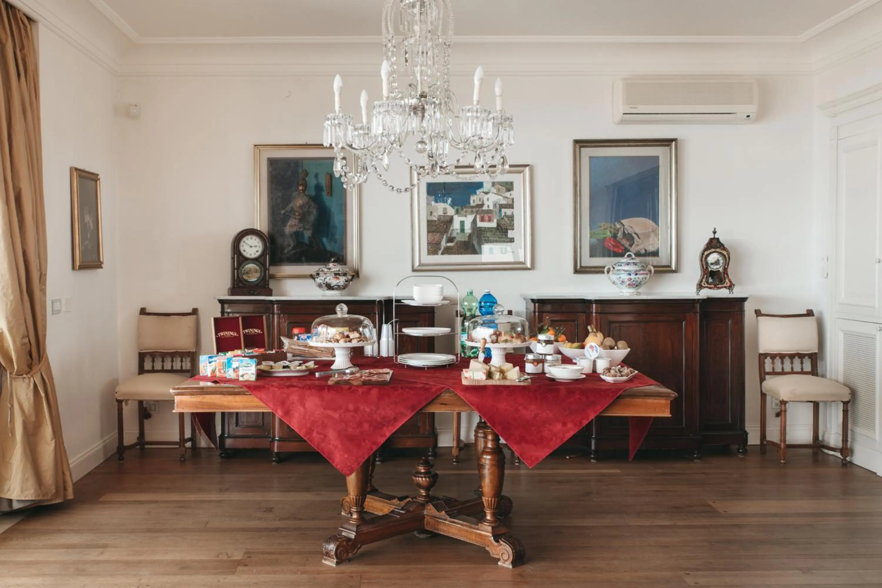 Food and drinks in B&B Triskéles