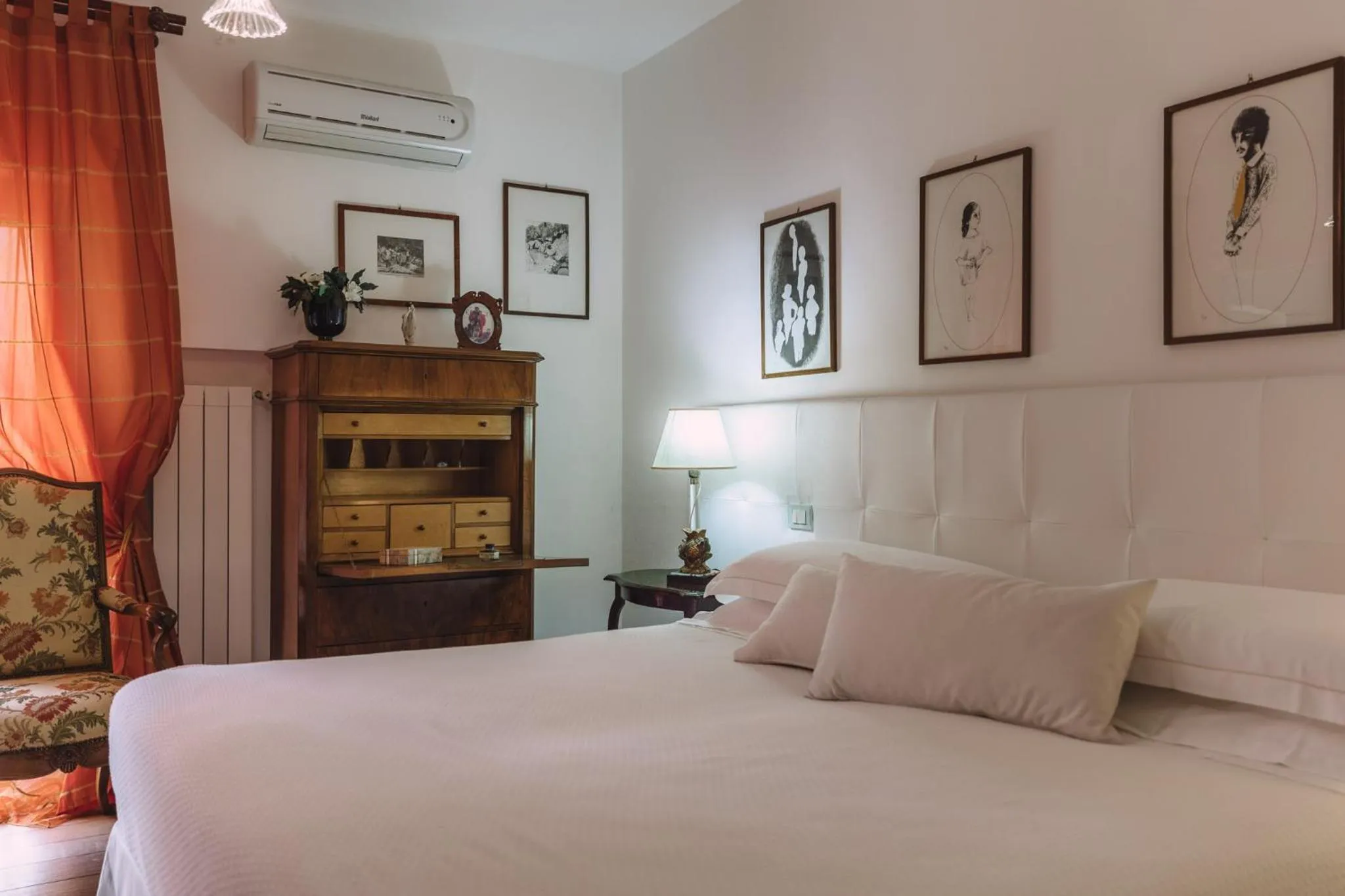 Bed in B&B Triskéles