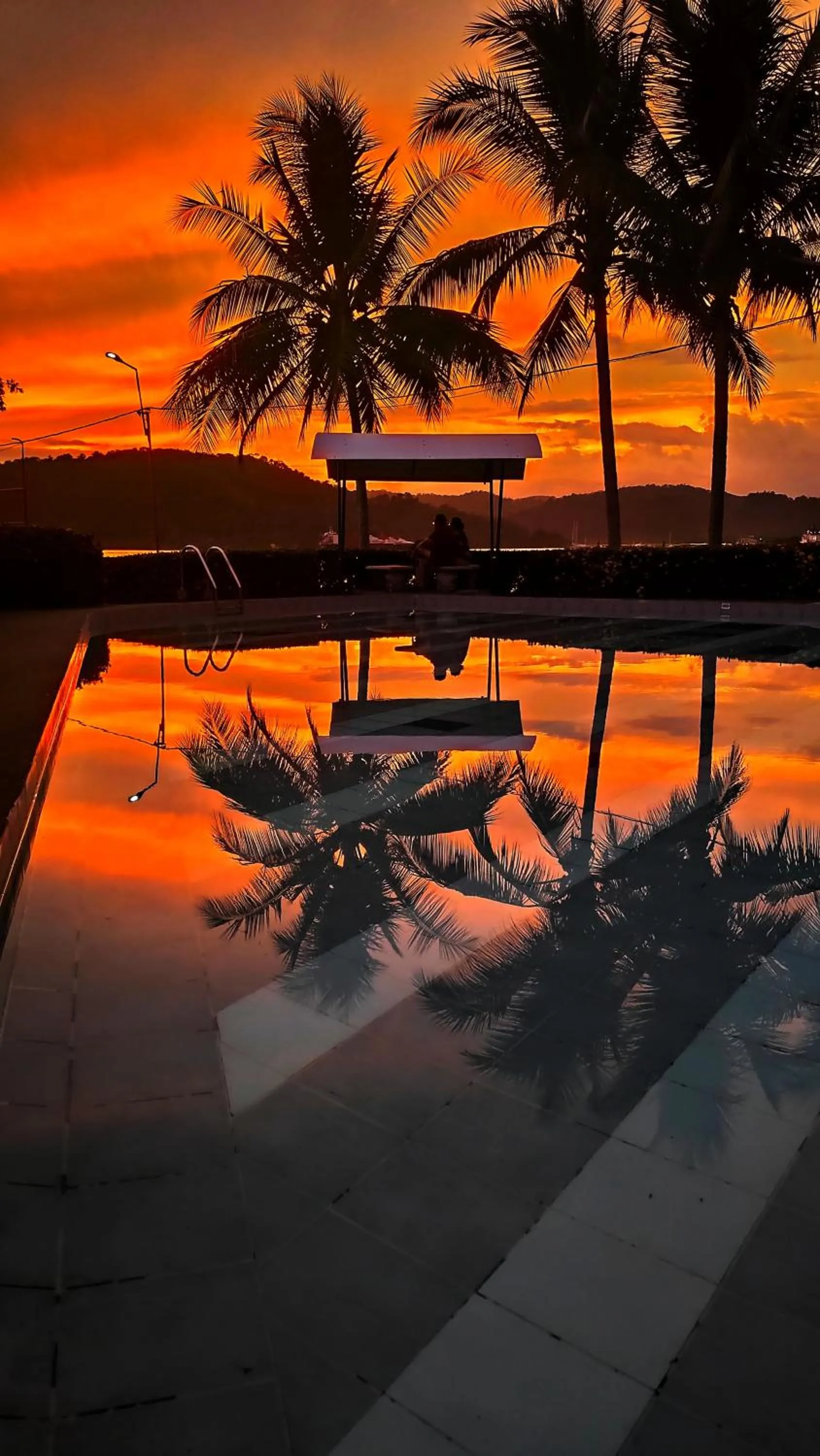 Swimming pool in Hotel Samoa del Sur