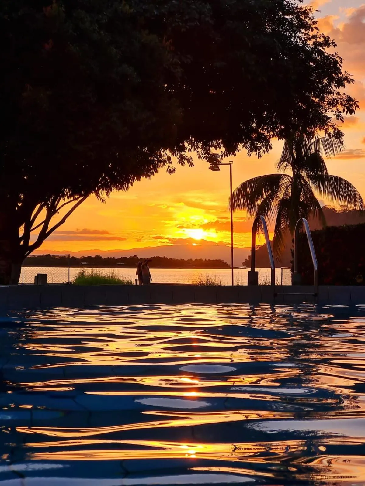 Swimming pool in Hotel Samoa del Sur