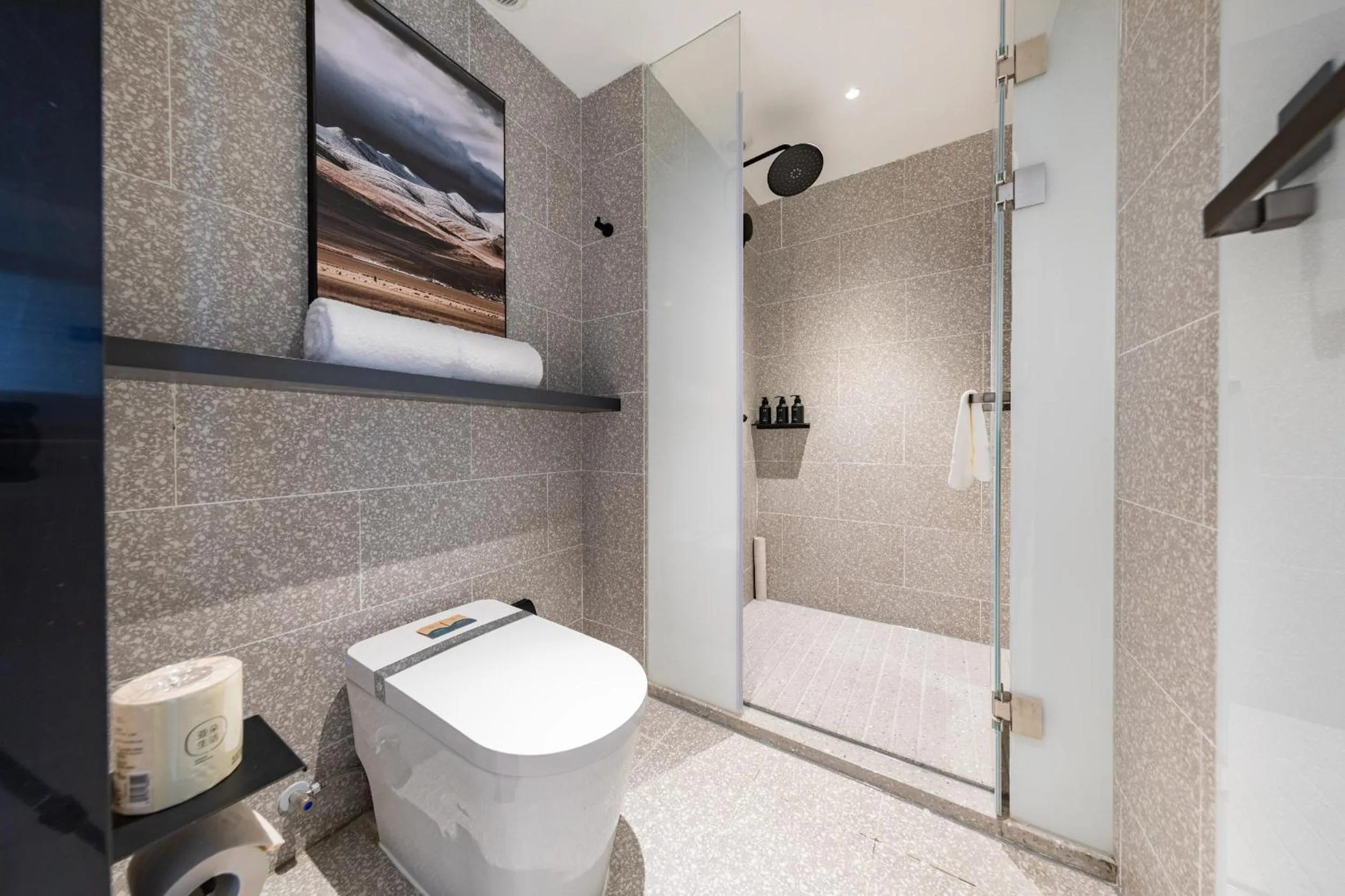 Toilet in Atour Hotel Wuhan Wuchang Zhongnan Road