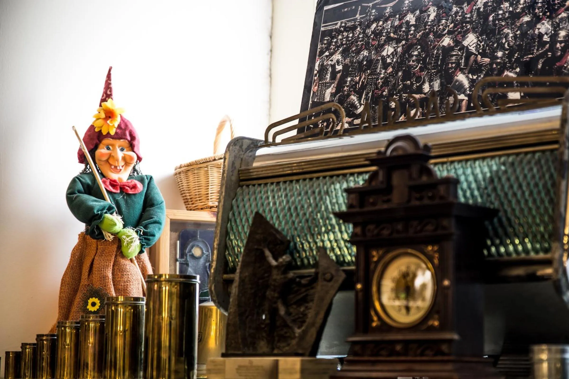 Decorative detail in Hotel Monumento Pazo de Orbán