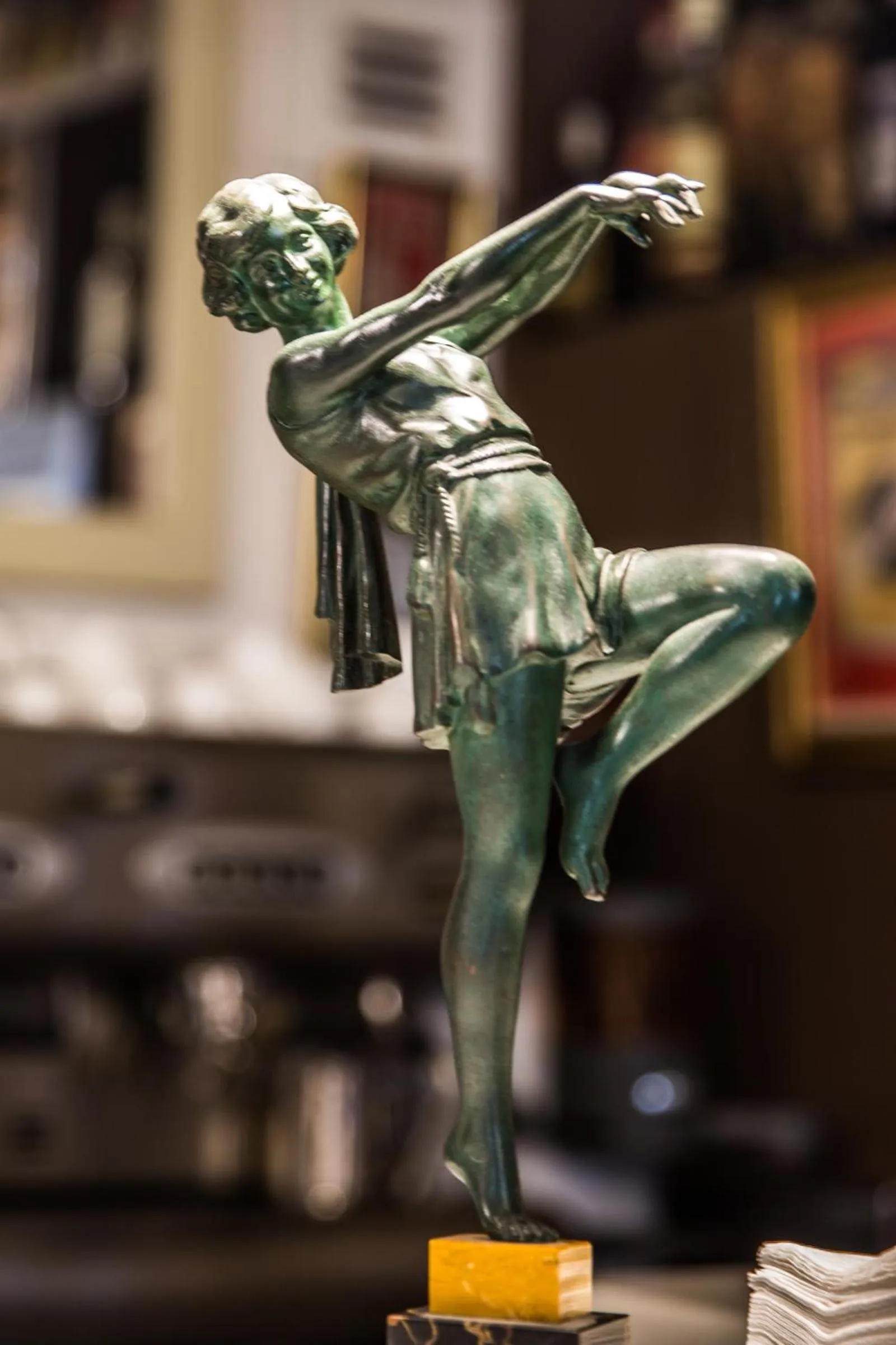 Decorative detail in Hotel Monumento Pazo de Orbán