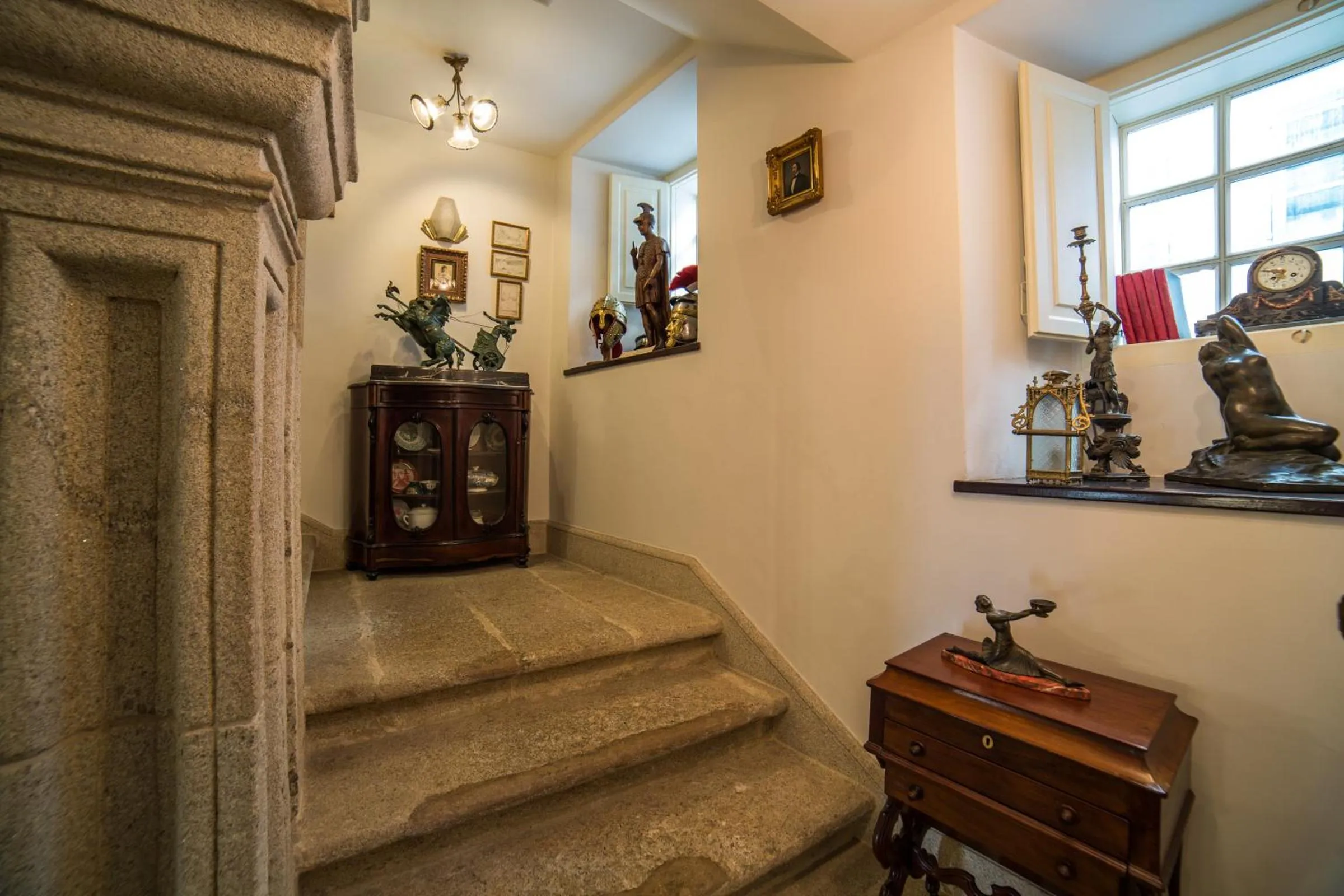 Decorative detail in Hotel Monumento Pazo de Orbán