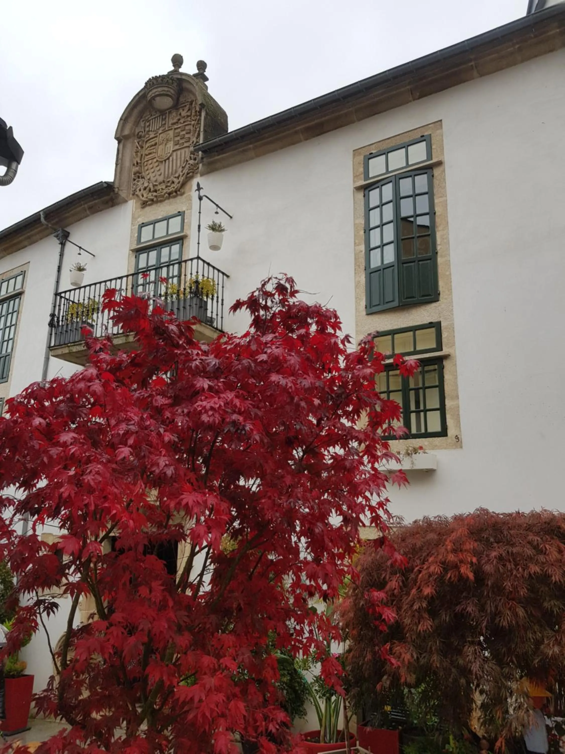 Property building in Hotel Monumento Pazo de Orbán