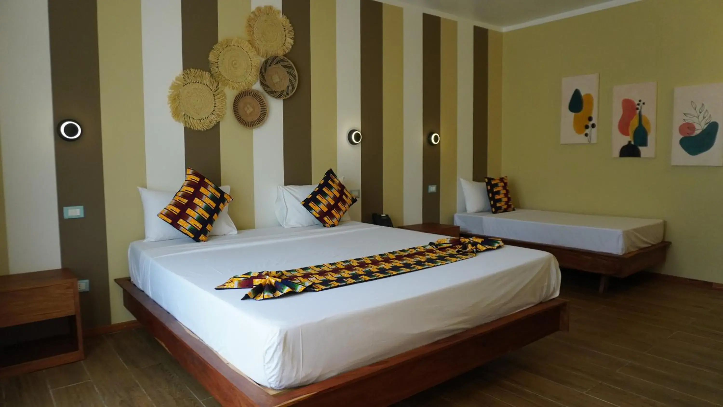 Standard Triple Room with Sea View in Black Stone Beach Resort Standard Triple Room with Sea View in Black Stone Beach Resort