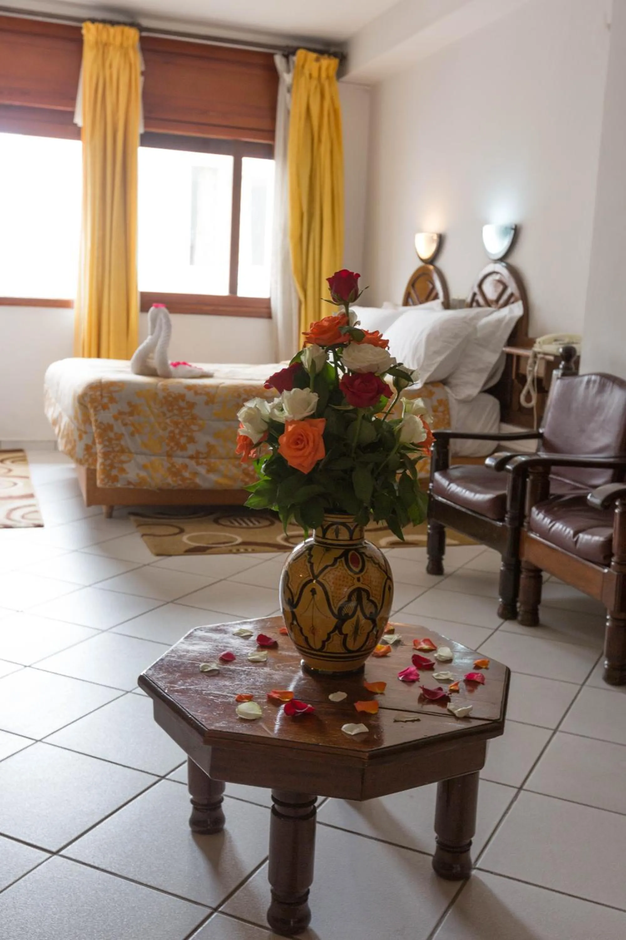 Bedroom, Bed in Hotel Sindibad