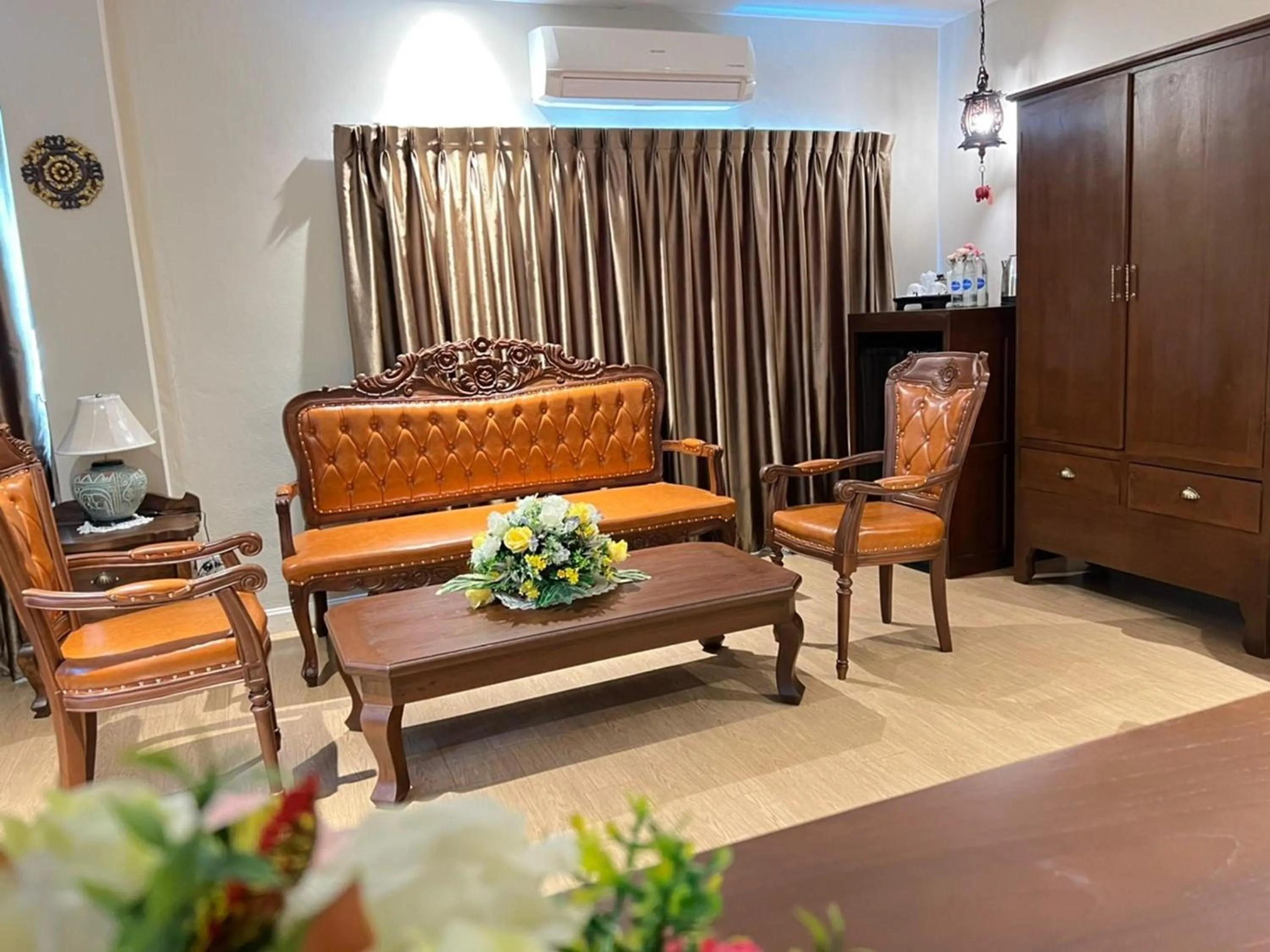 Seating area in Kokhaburi Hotel