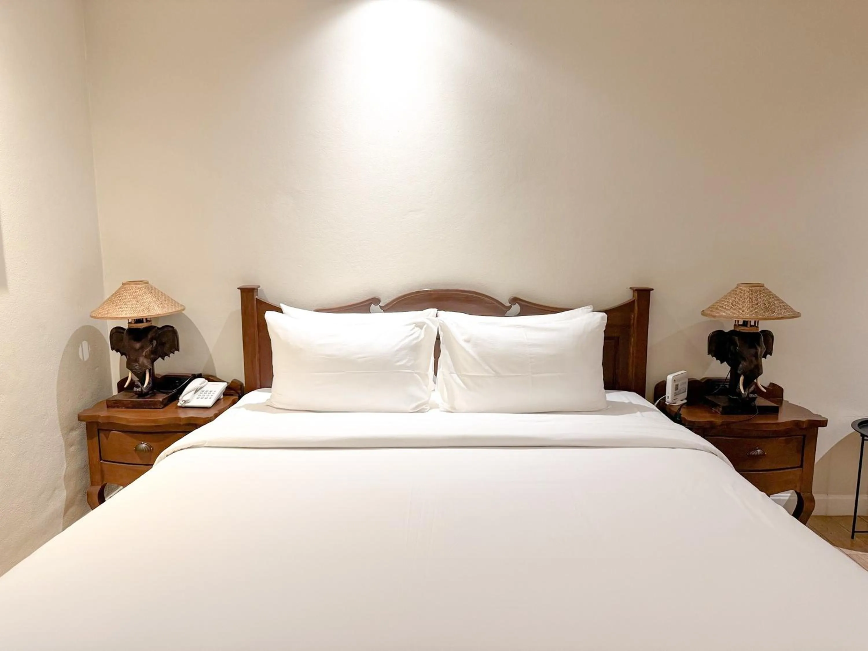 Bed in Kokhaburi Hotel