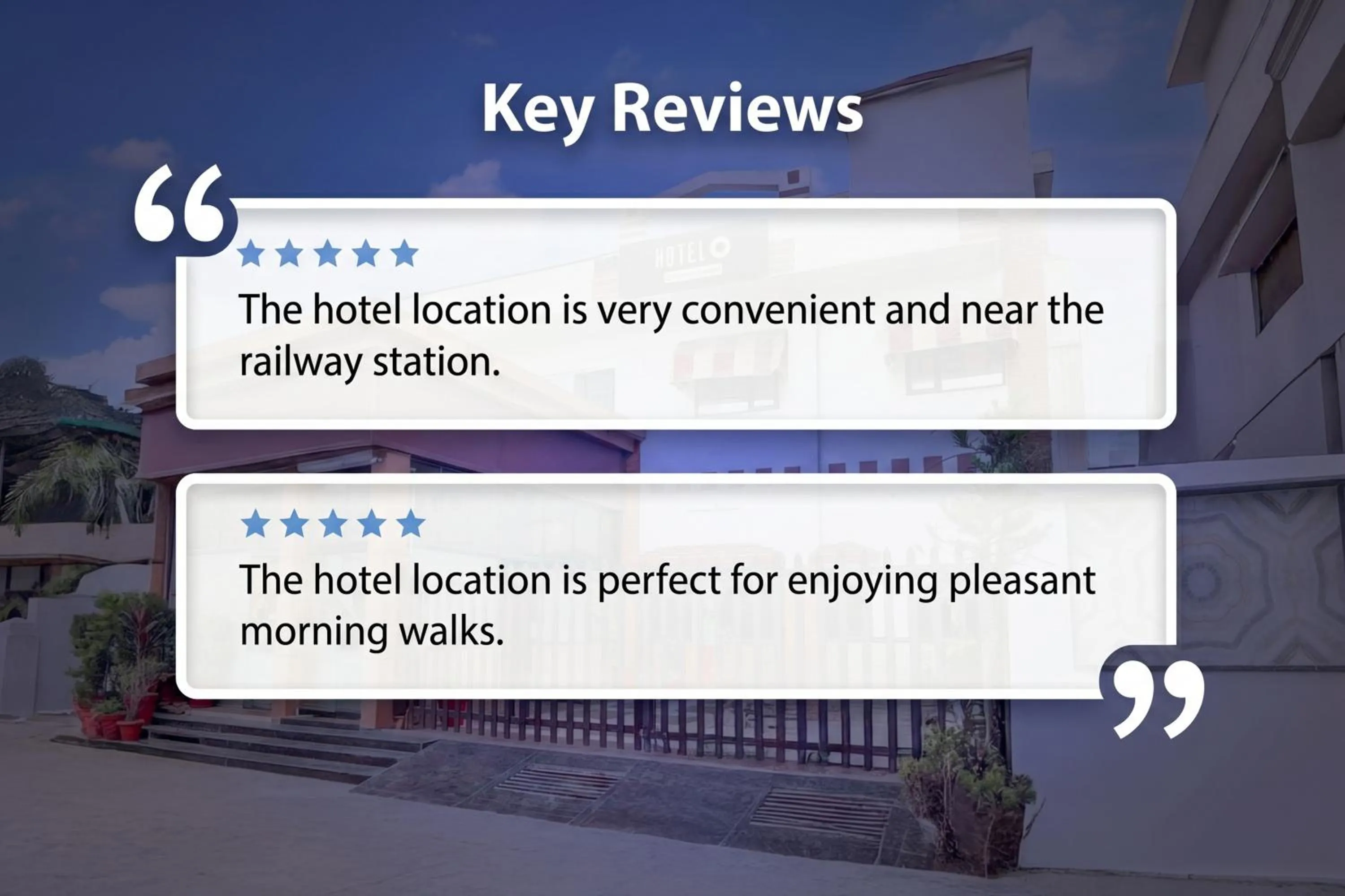 Nearby landmark in Super Hotel O Tyagi Road near Railway Station