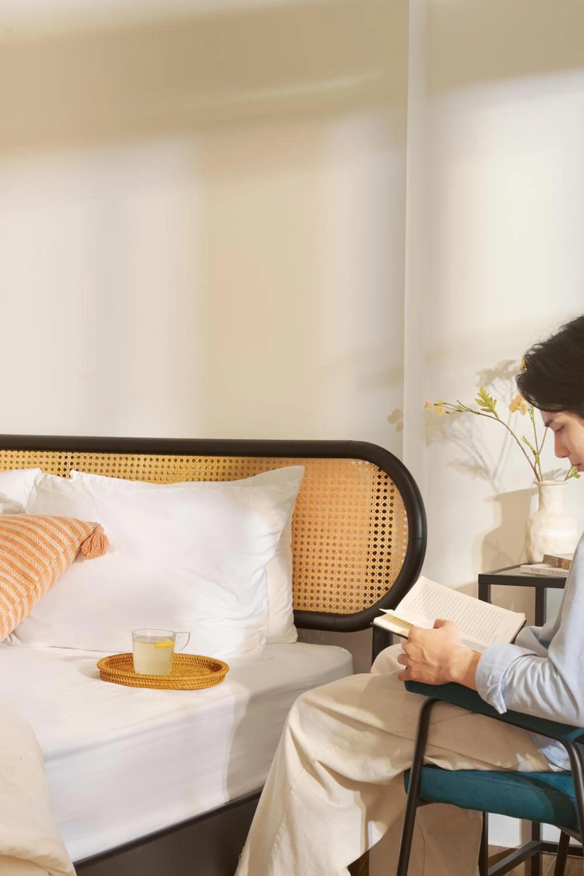 Bed in Éclectique Hanoi Homestay