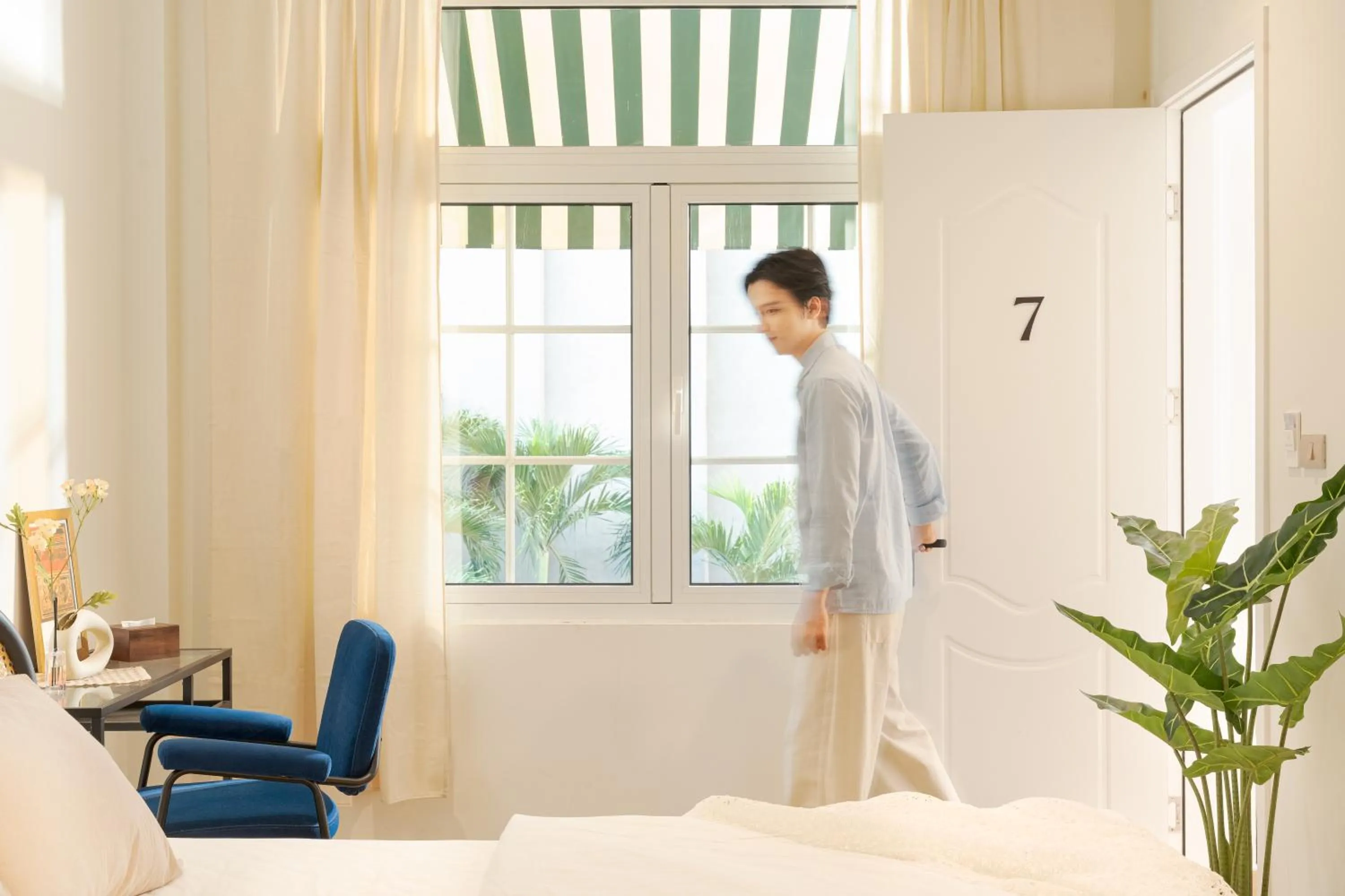 Bed in Éclectique Hanoi Homestay