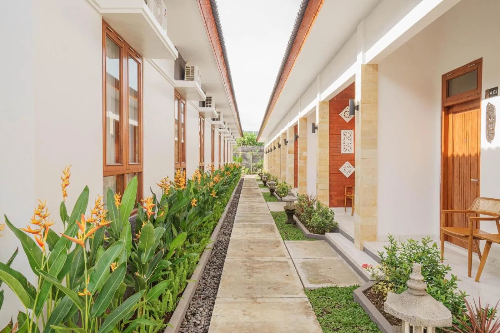 Property building in The Cabin Hotel Lovina Bali
