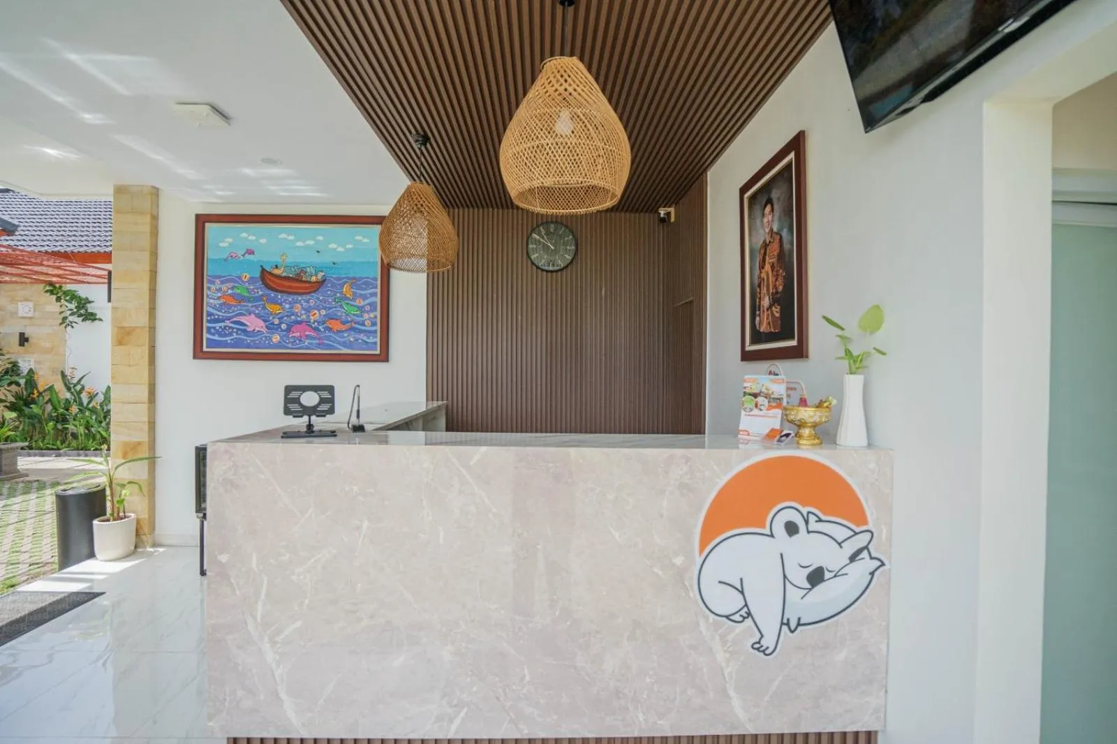 Property building in The Cabin Hotel Lovina Bali