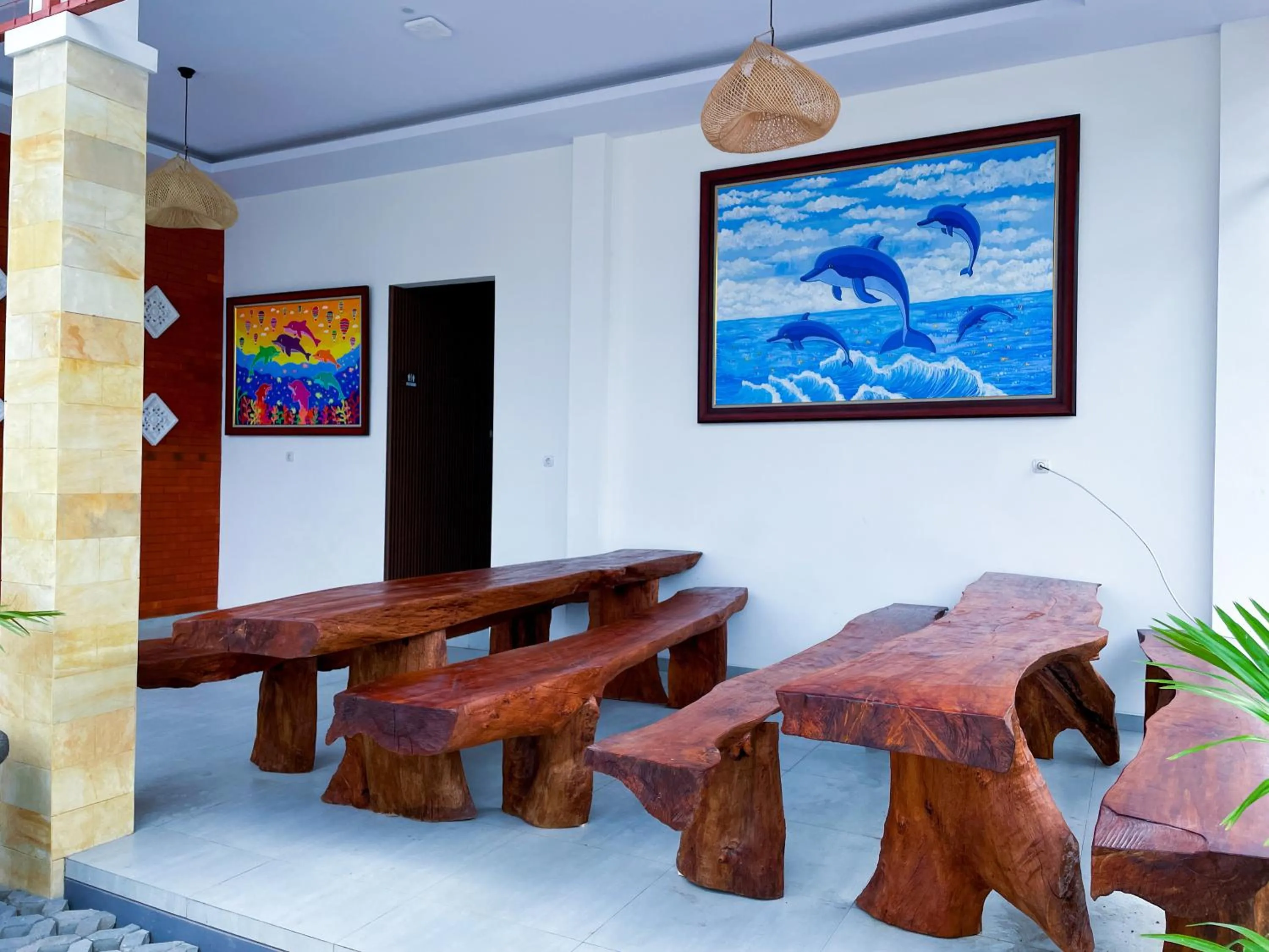 Living room in The Cabin Hotel Lovina Bali