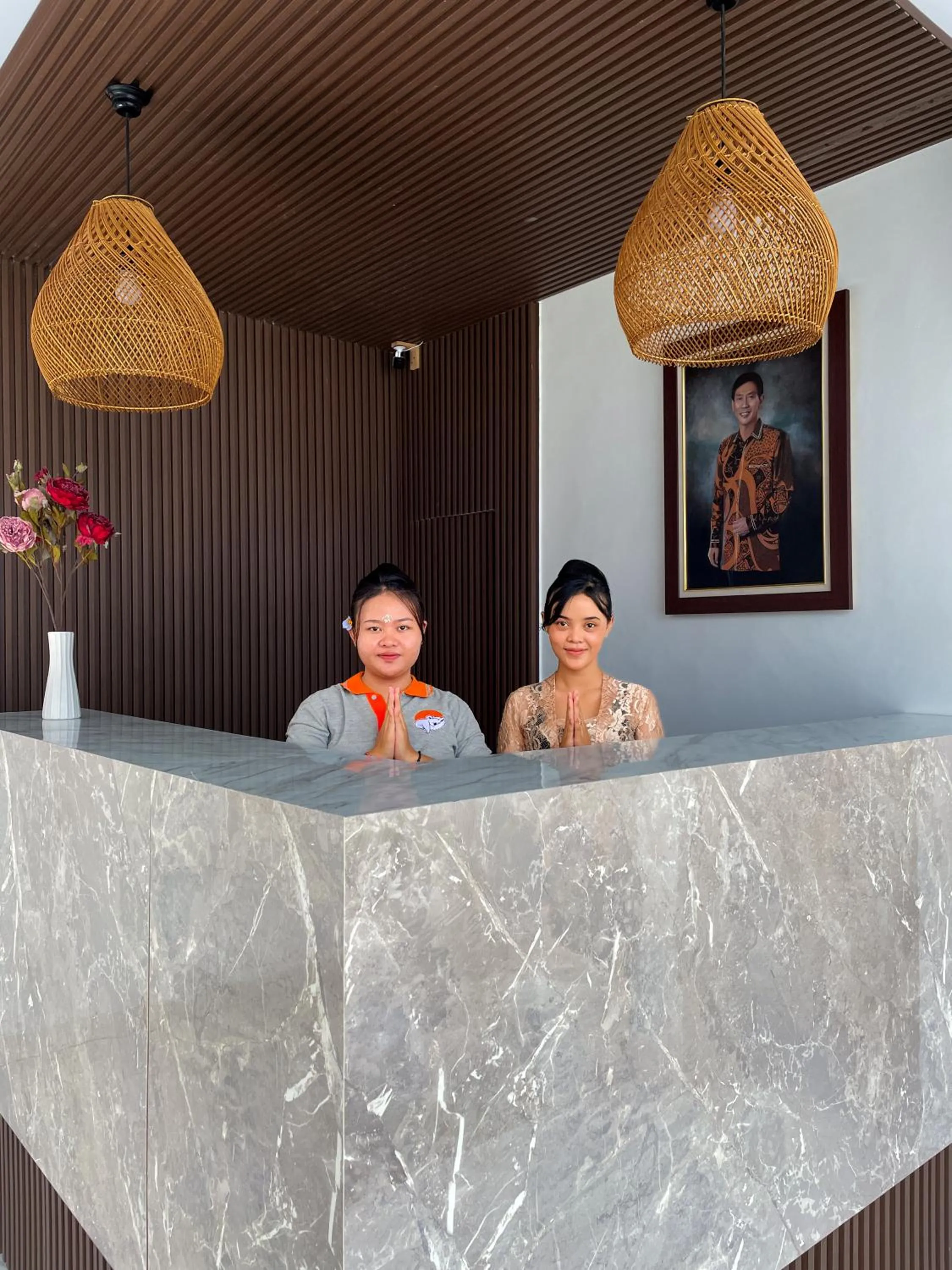 Staff in The Cabin Hotel Lovina Bali