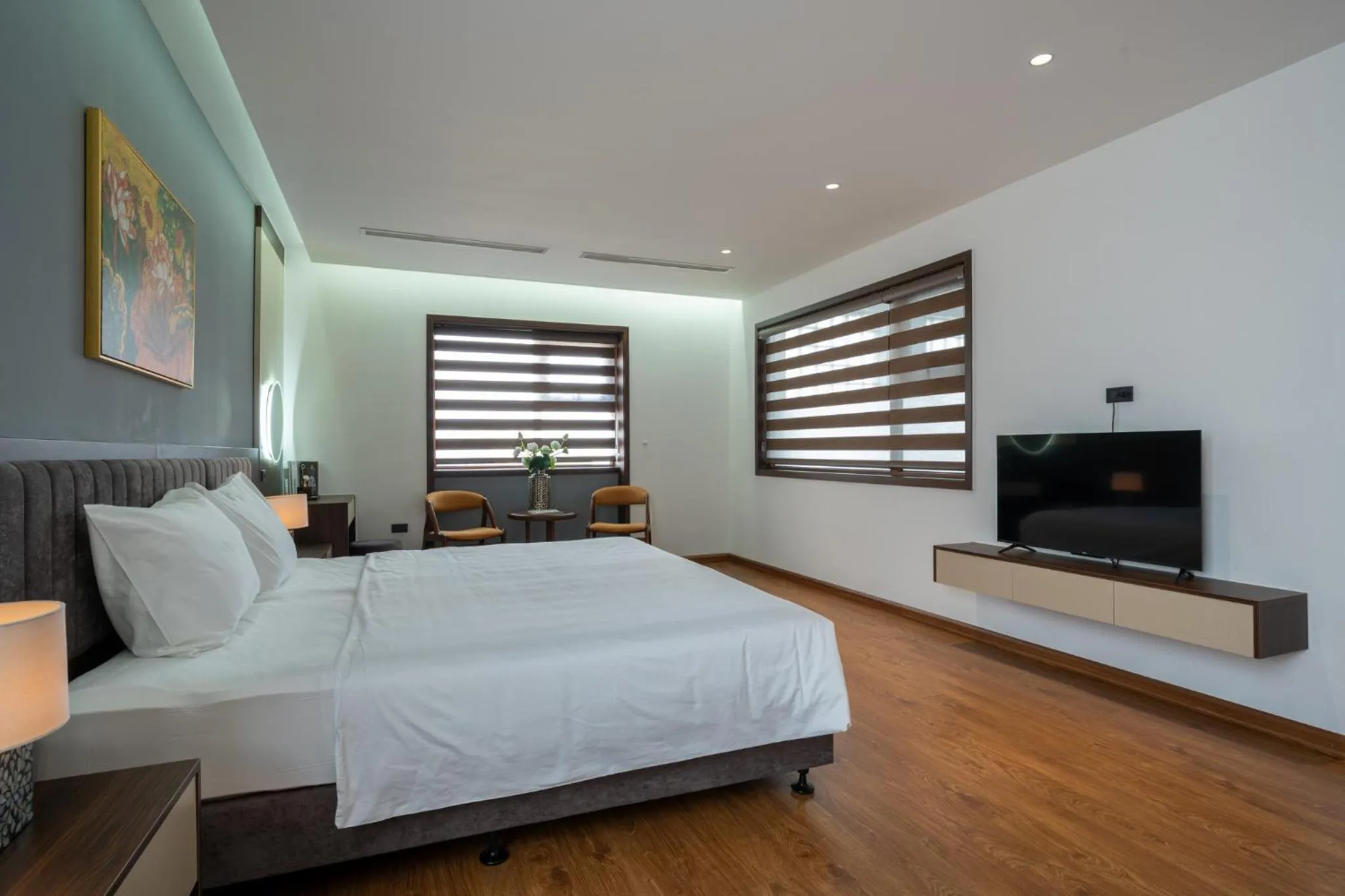 Bed in Luxe Paradise Hotel Nguyen Khac Hieu