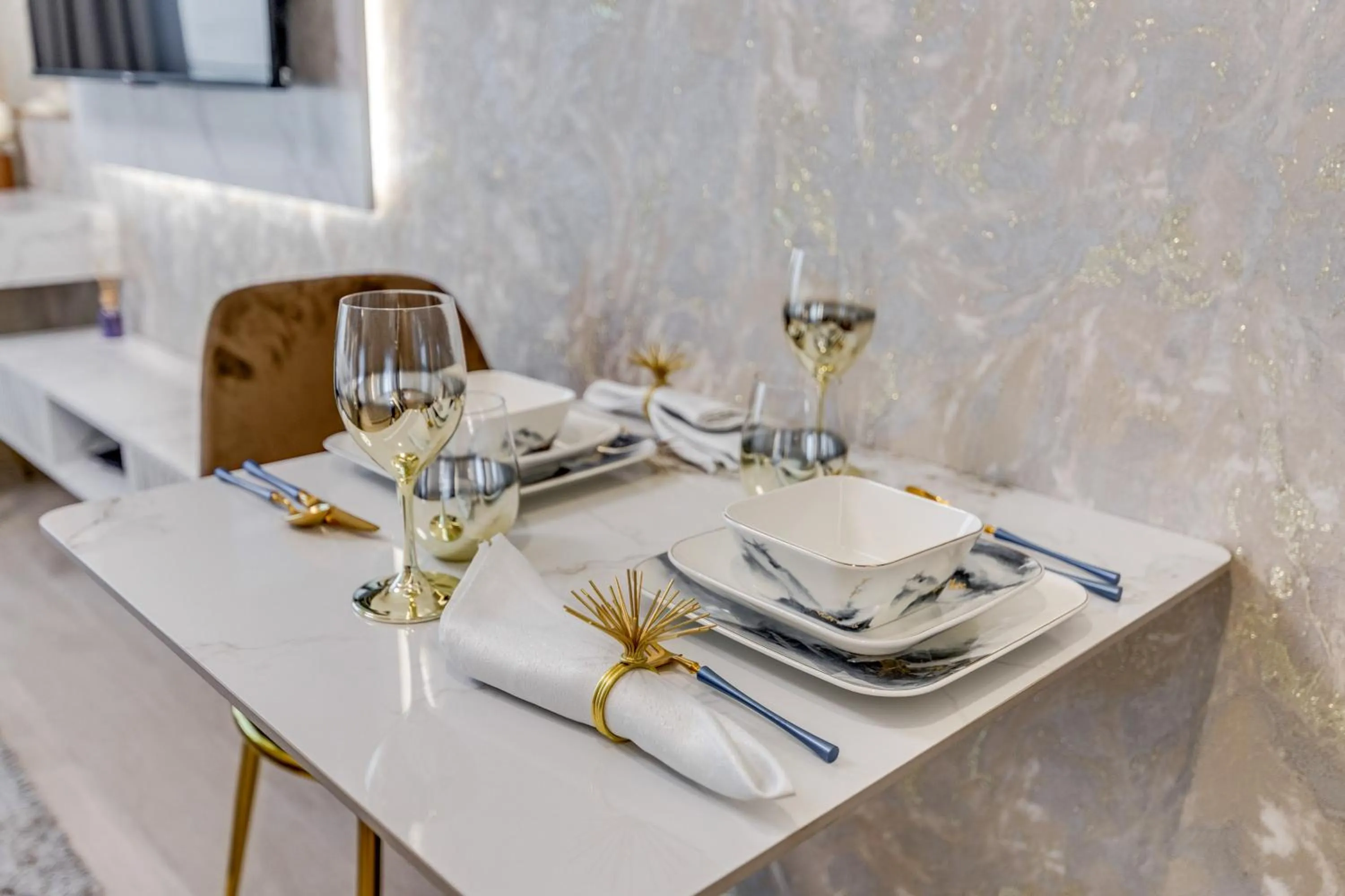 Dining area in GLOBALSTAY Azizi Riviera 48