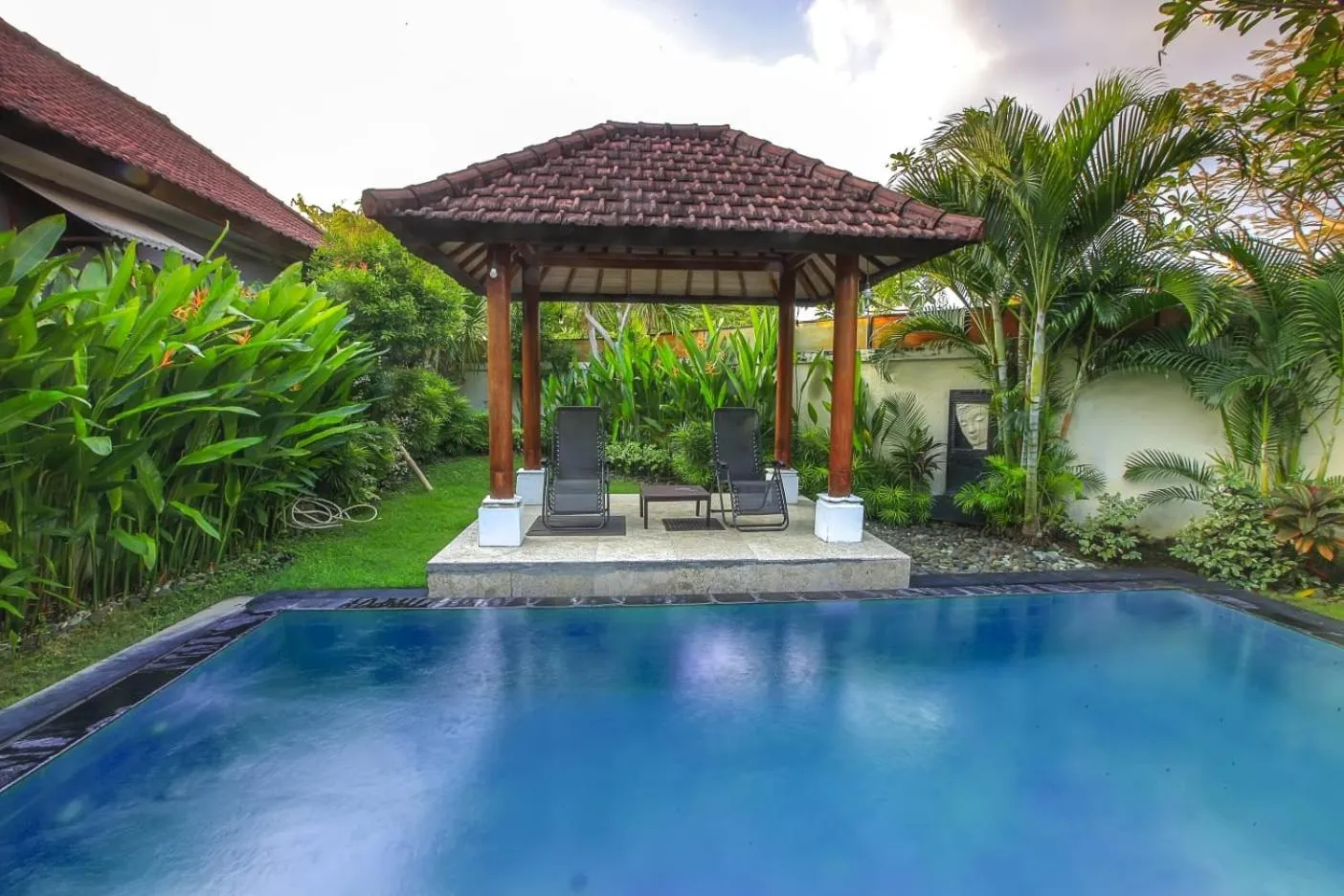 Pool view in Private Pool Villas Kuta Bali