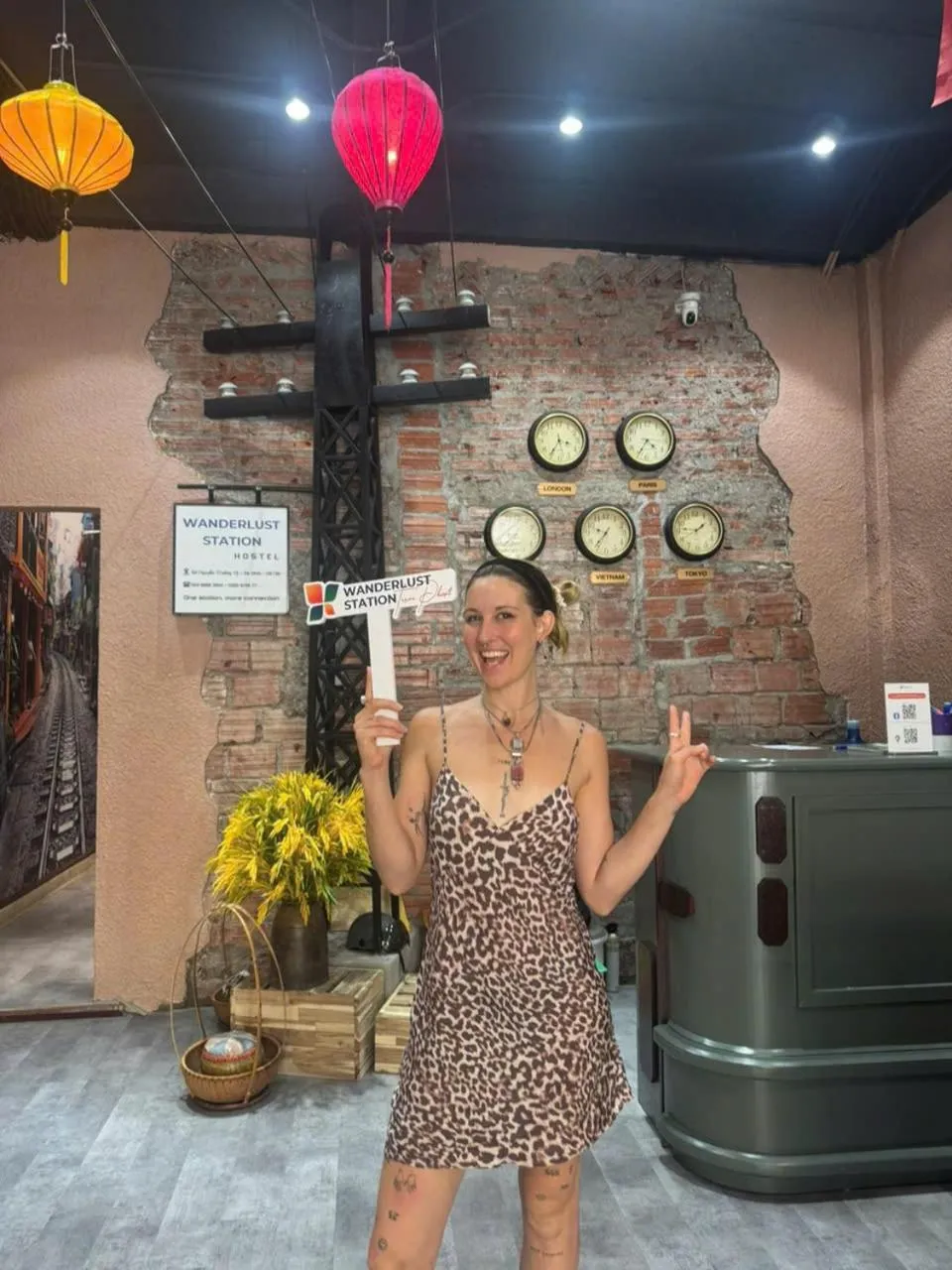 Guests in Wanderlust Station Hostel