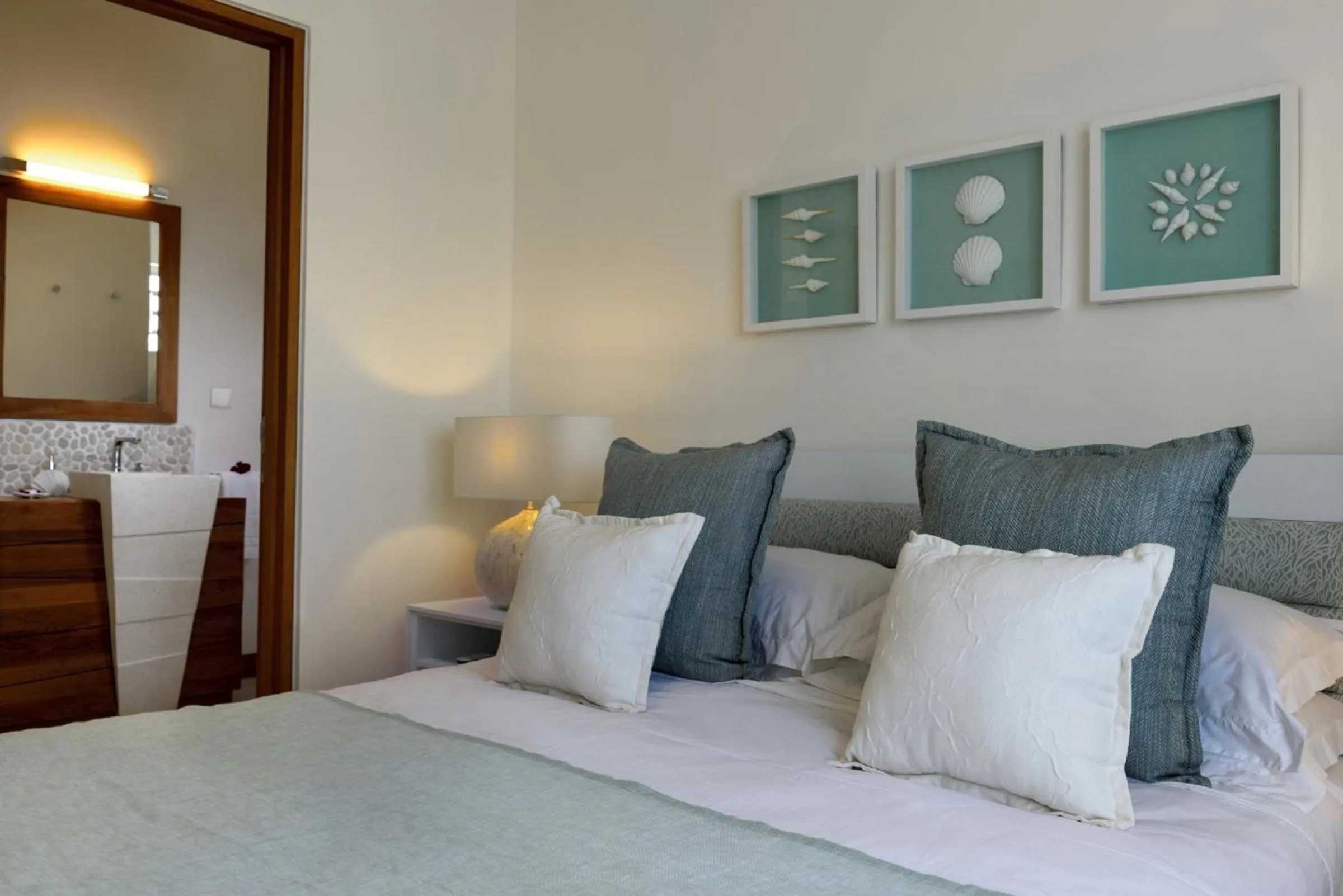 Bedroom, Bed in Myra Seafront Suites by LOV Mauritius