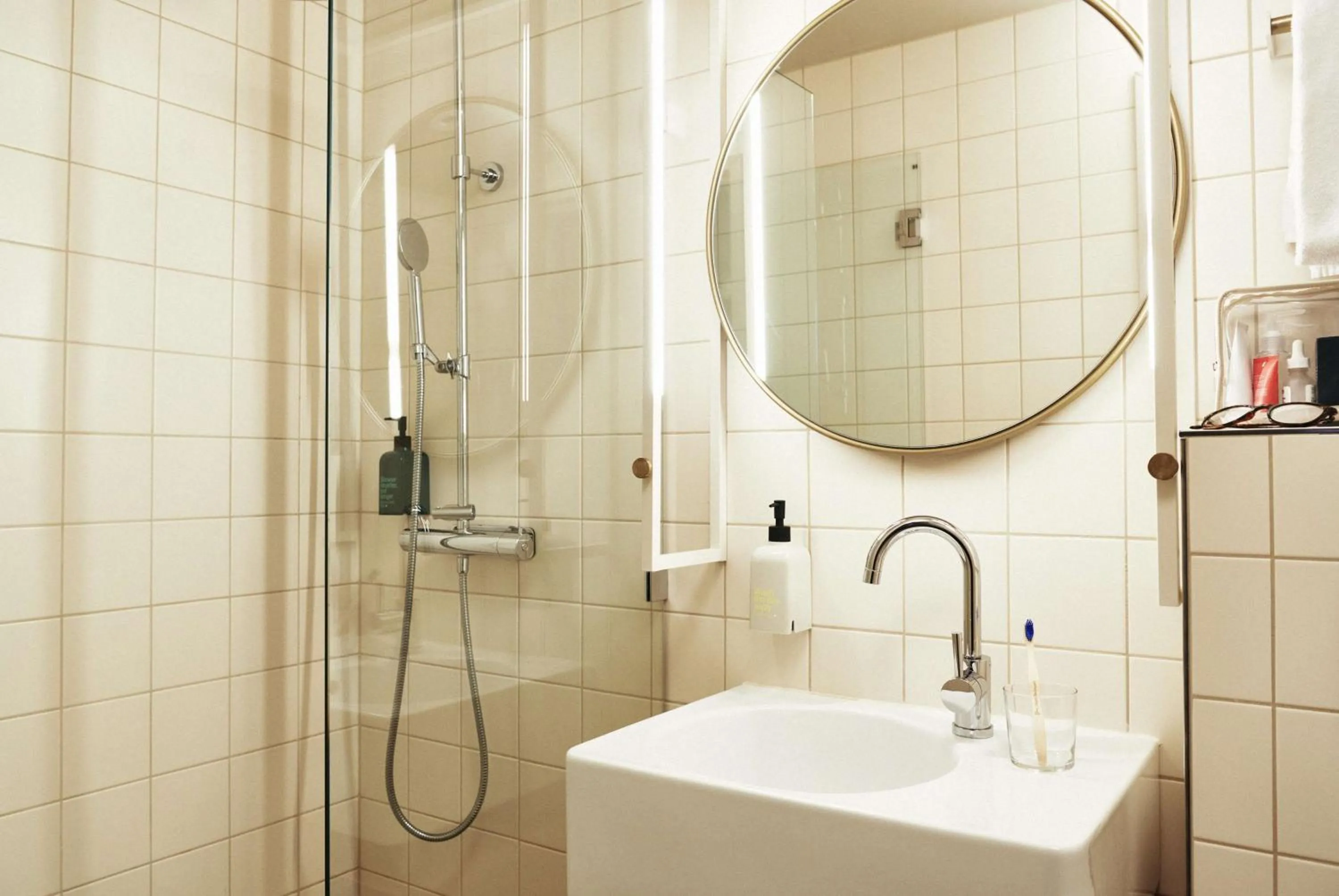 Bathroom in Scandic Go, Upplandsgatan 4