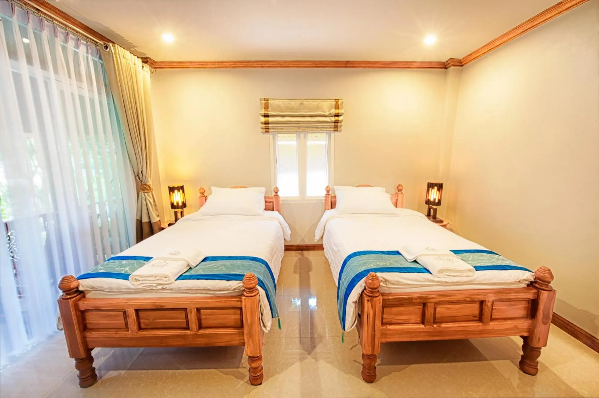 Bedroom, Bed in Baan Nam Pen Resort