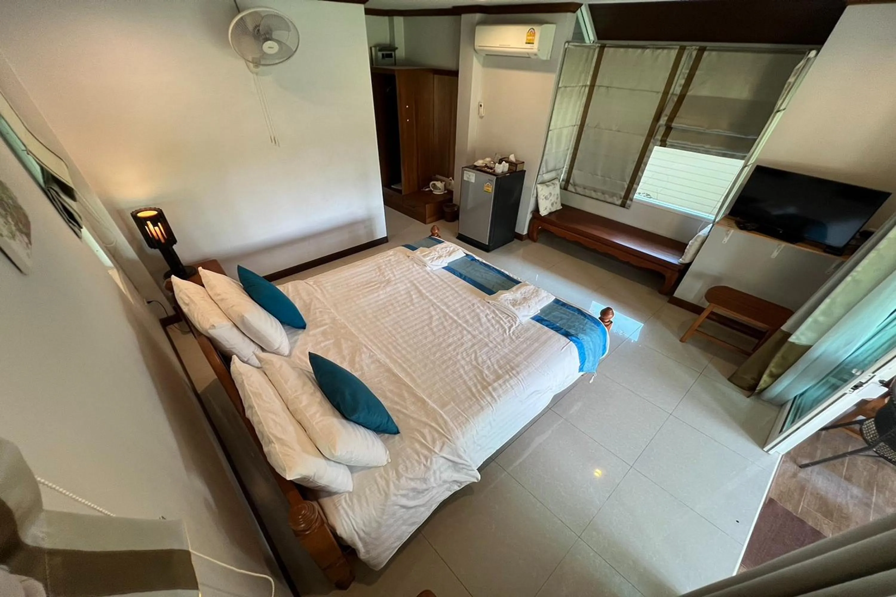 Bedroom, Bed in Baan Nam Pen Resort