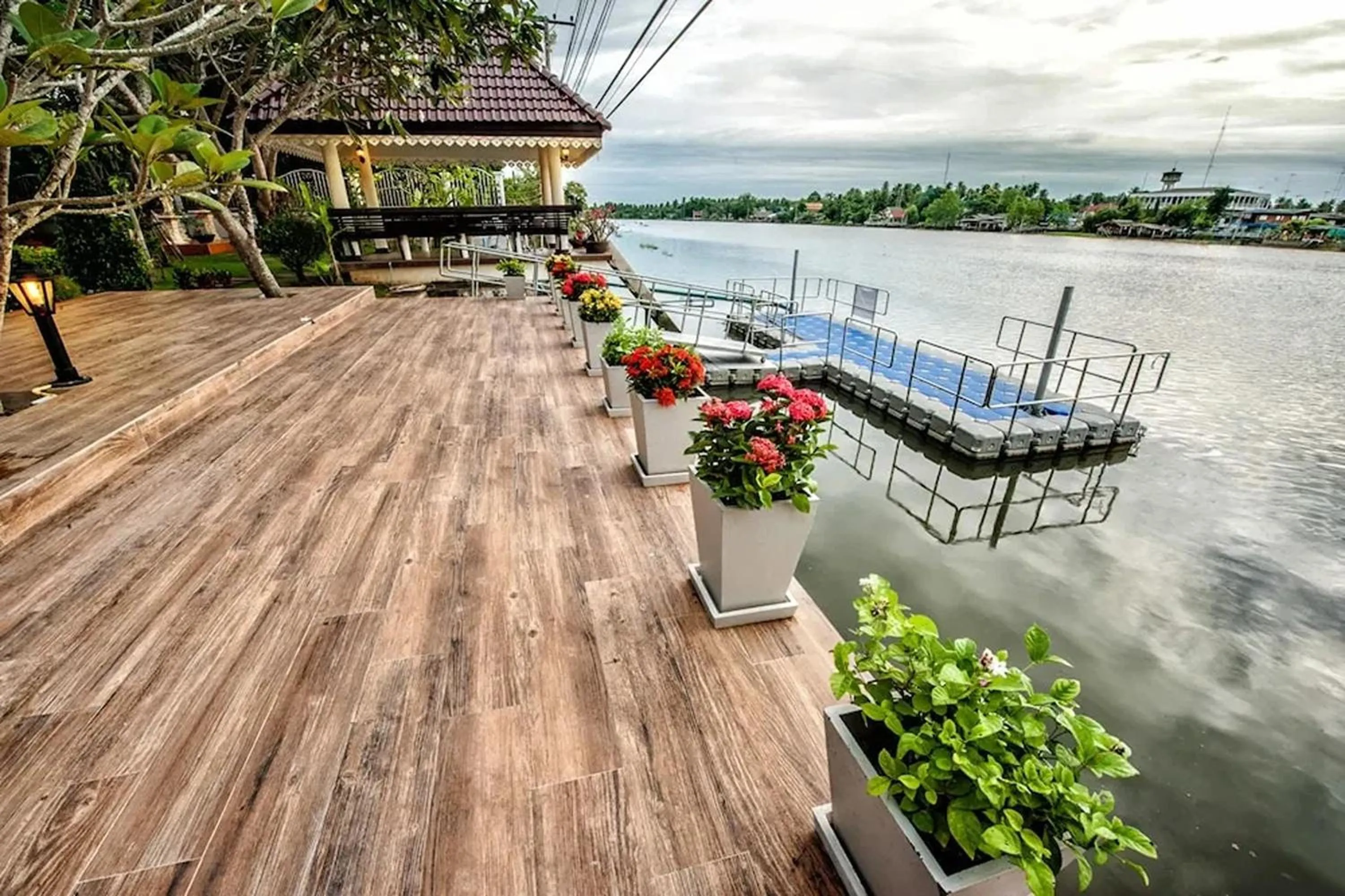 Natural landscape in Baan Nam Pen Resort