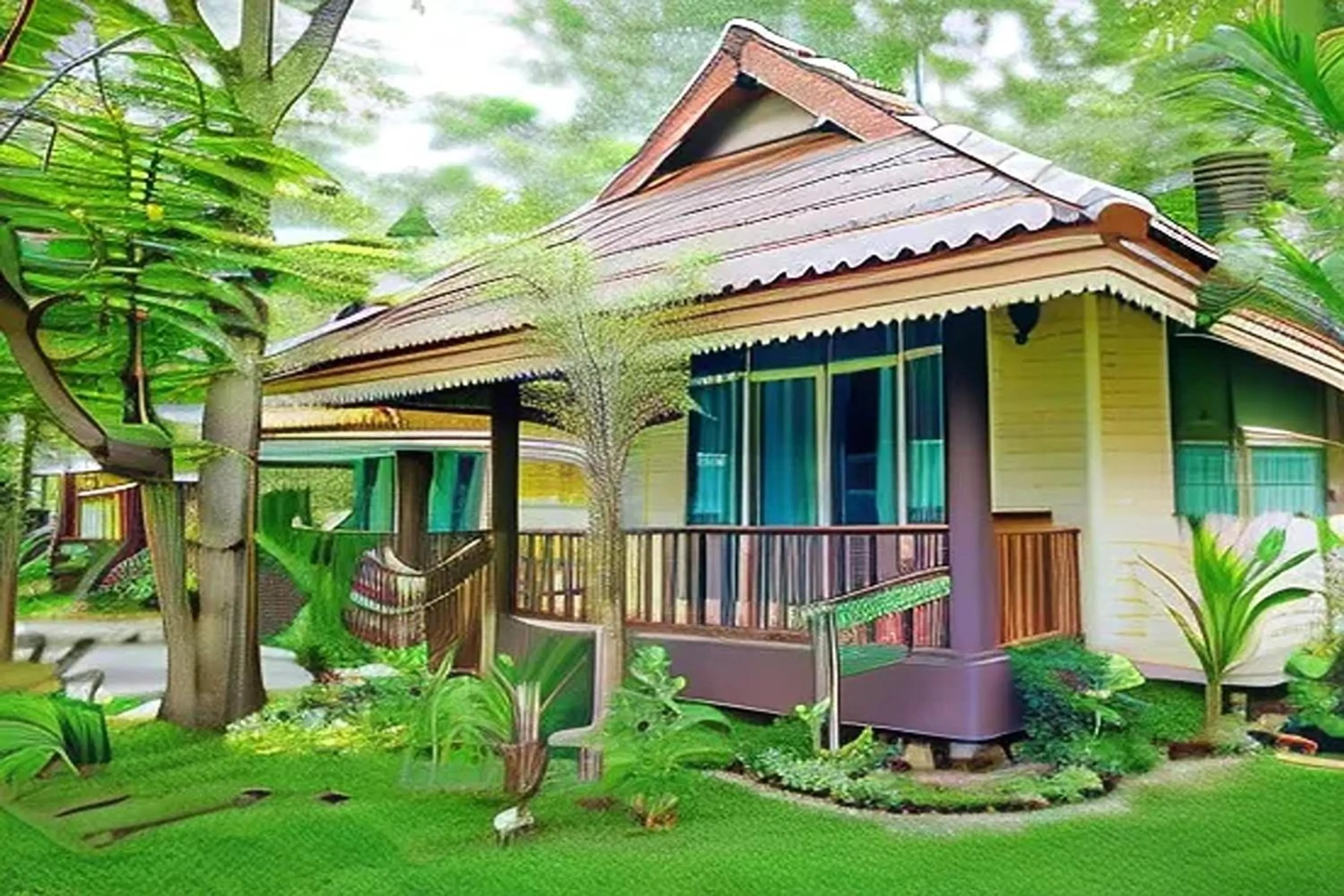 Property building in Baan Nam Pen Resort