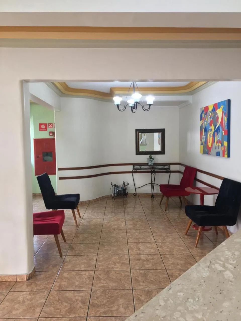 Lobby or reception in Ipê Guaru Hotel