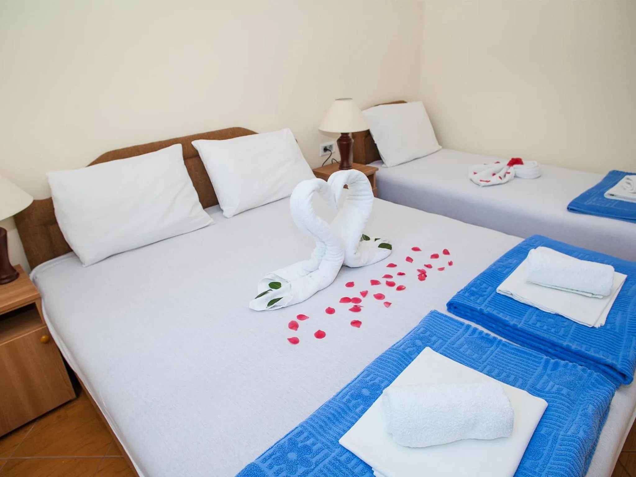 Bed in Daria Apartments