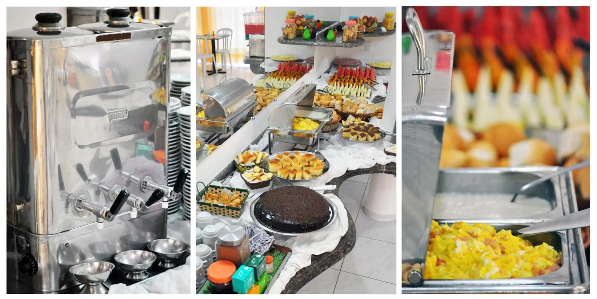 Buffet breakfast in Rede Andrade Estrela Dalva Praia Hotel